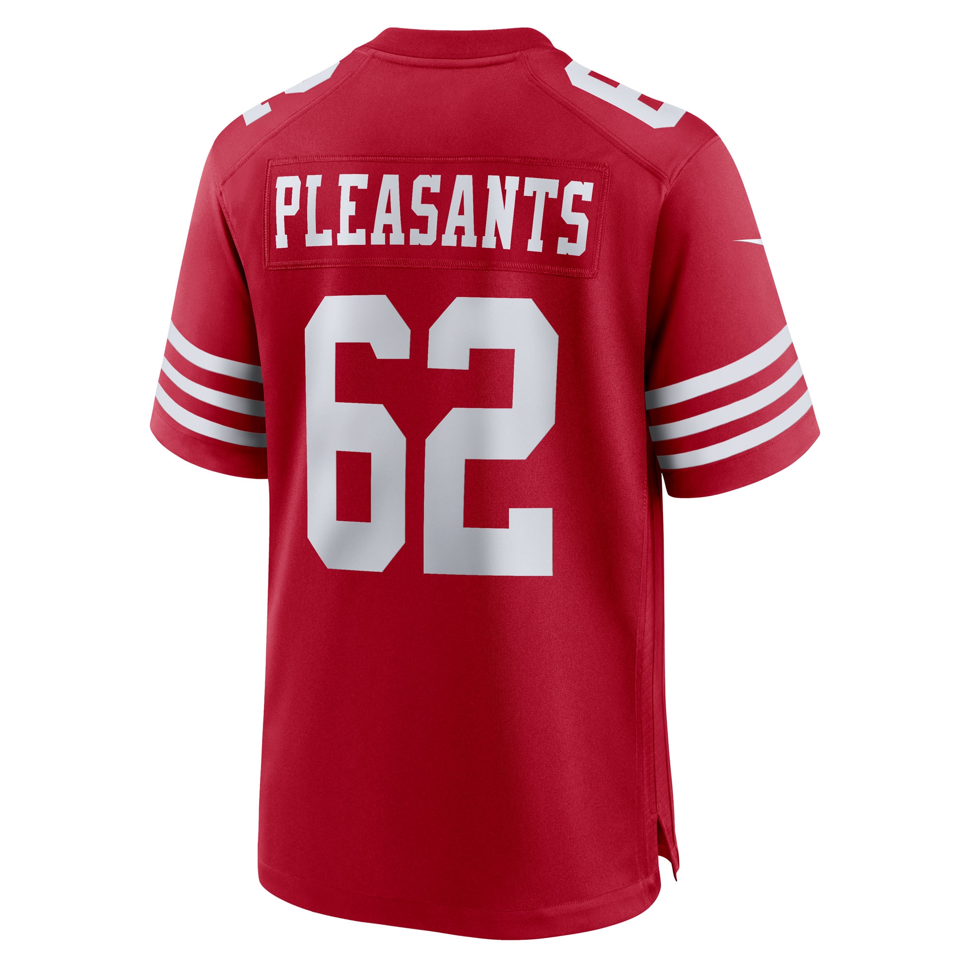 Austen Pleasants San Francisco 49ers Nike Team Game Jersey – Scarlet Clowdercats