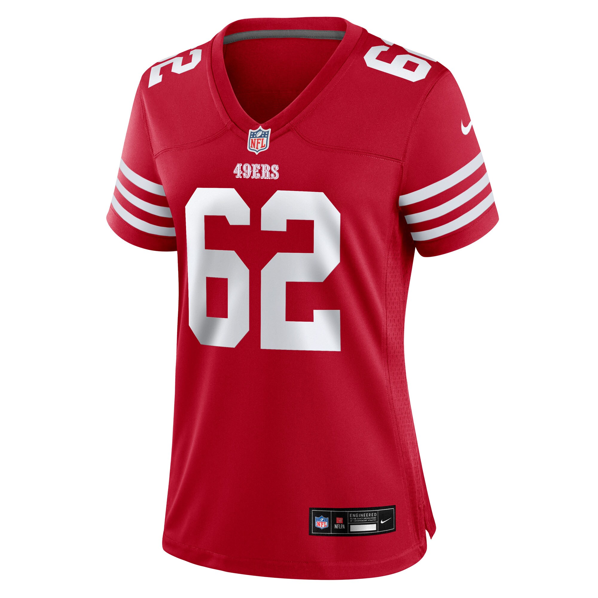 Austen Pleasants San Francisco 49ers Nike Women’s Team Game Jersey – Scarlet Clowdercats