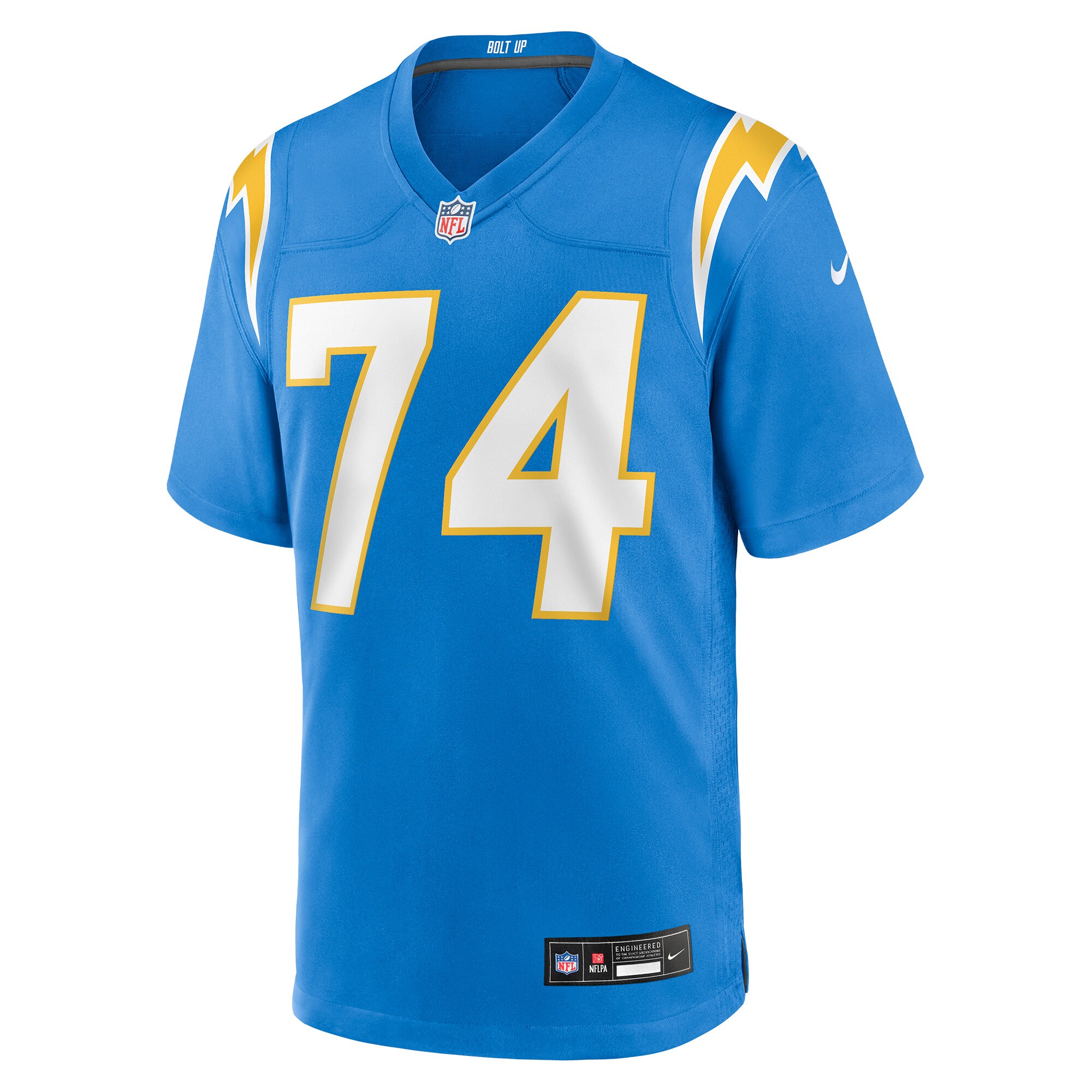 Austin Deculus Los Angeles Chargers Nike Team Game Jersey – Powder Blue Clowdercats