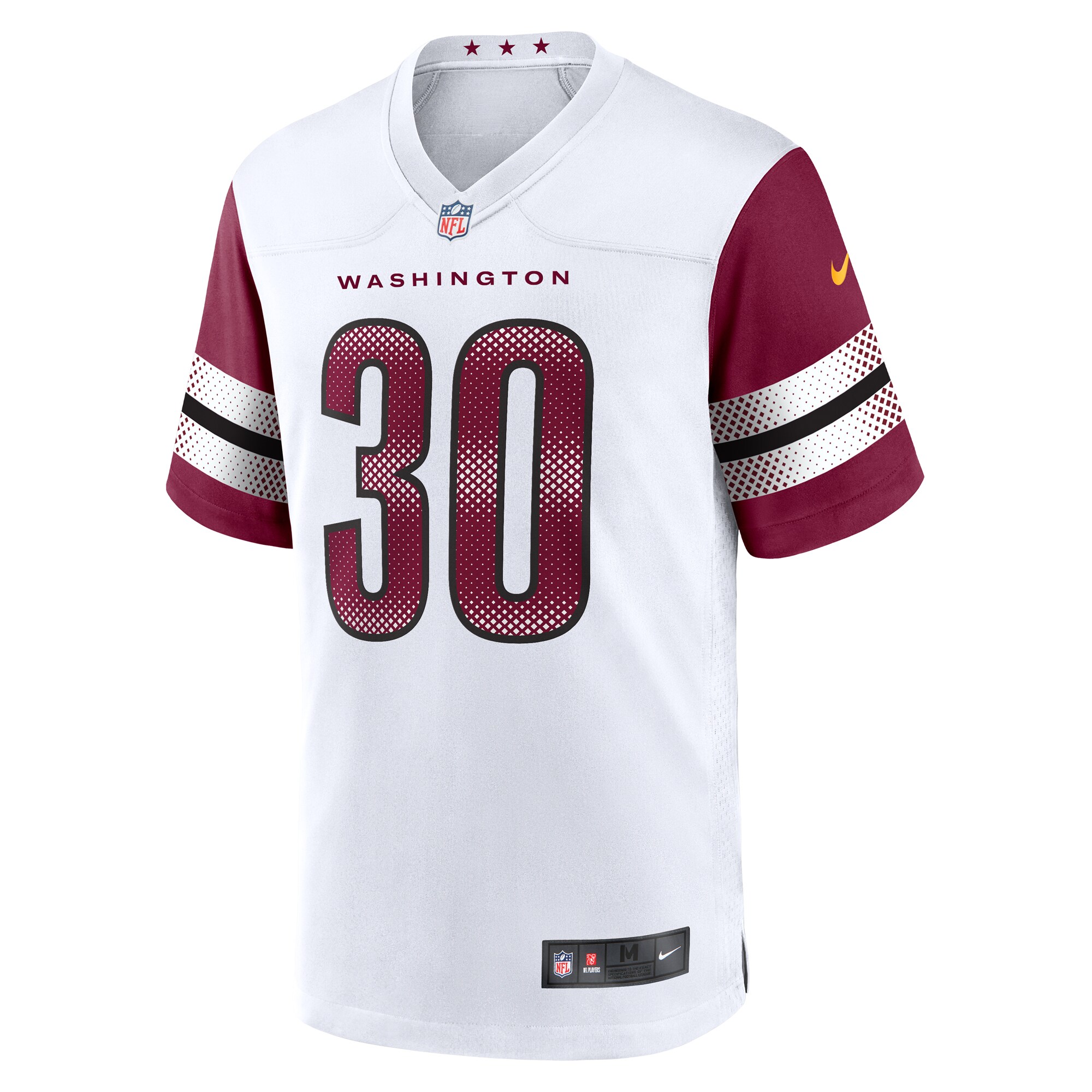 Austin Ekeler Washington Commanders Nike Game Jersey – White Clowdercats