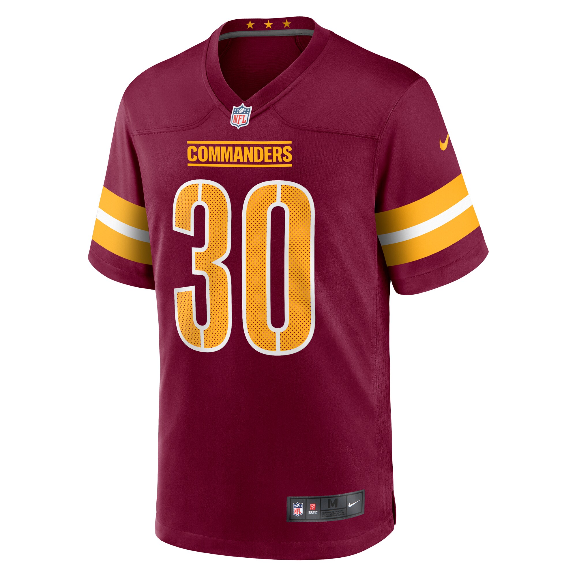 Austin Ekeler Washington Commanders Nike Game Player Jersey – Burgundy Clowdercats