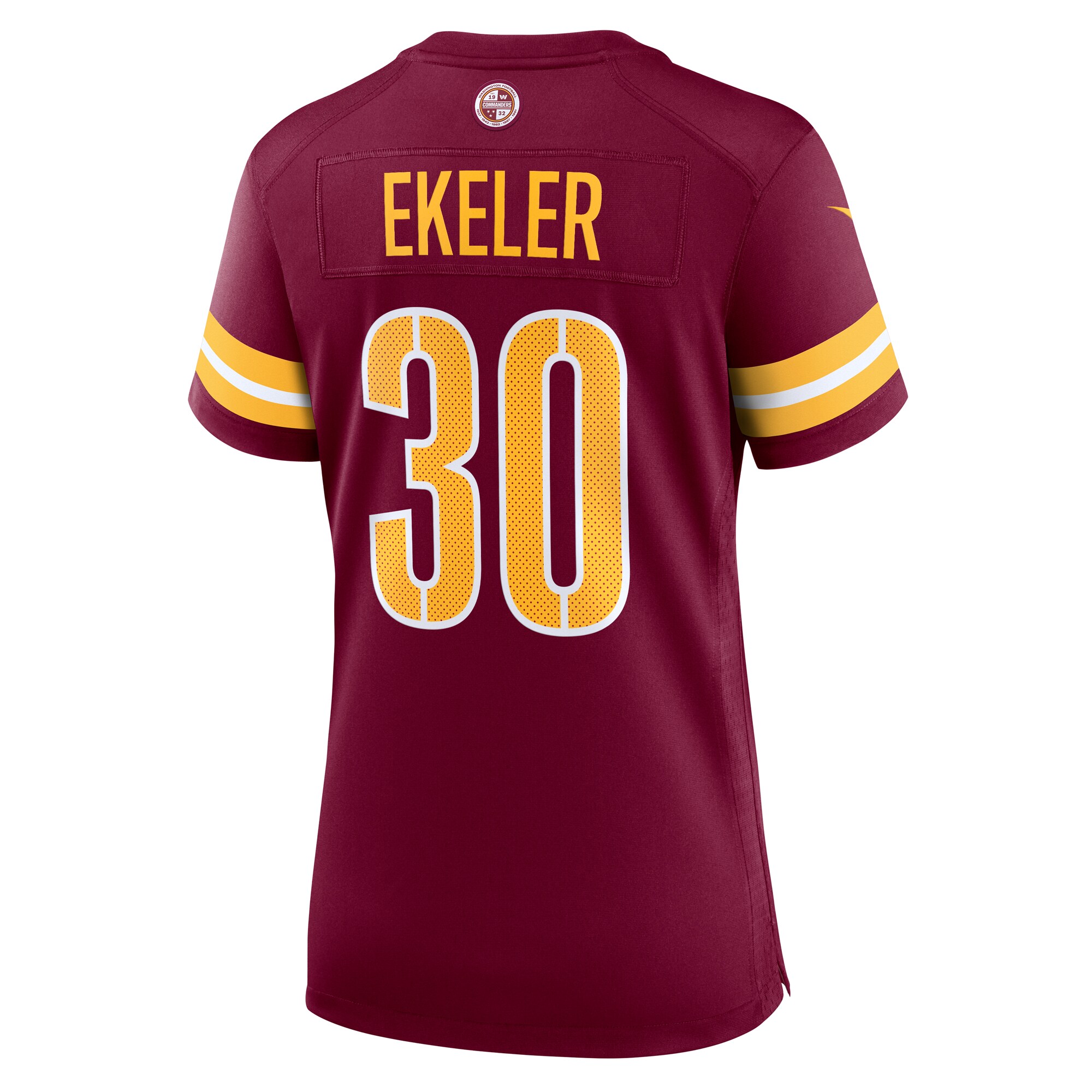 Austin Ekeler Washington Commanders Nike Women’s Team Game Jersey – Burgundy Clowdercats