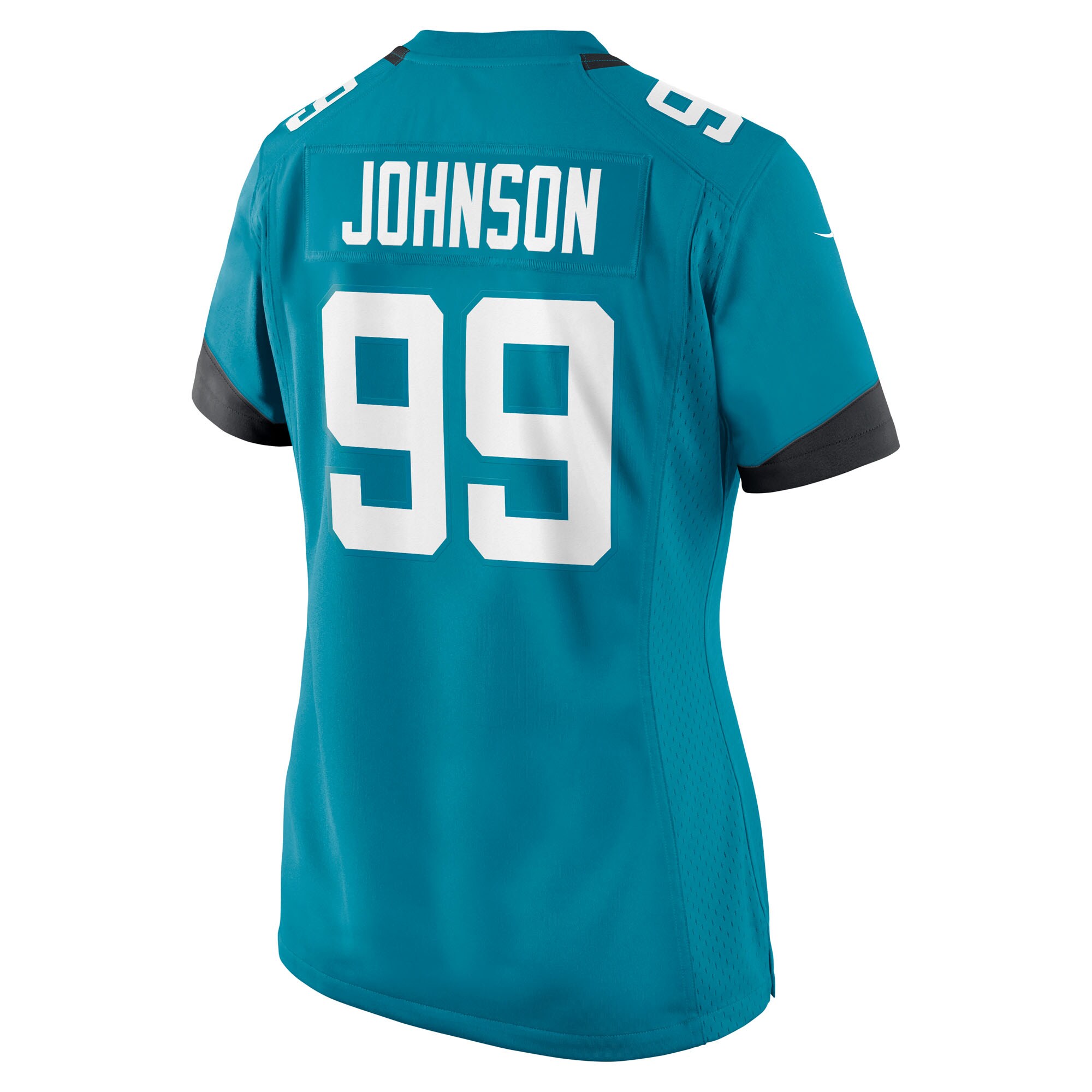 Austin Johnson Jacksonville Jaguars Nike Women’s Team Game Jersey – Teal Clowdercats