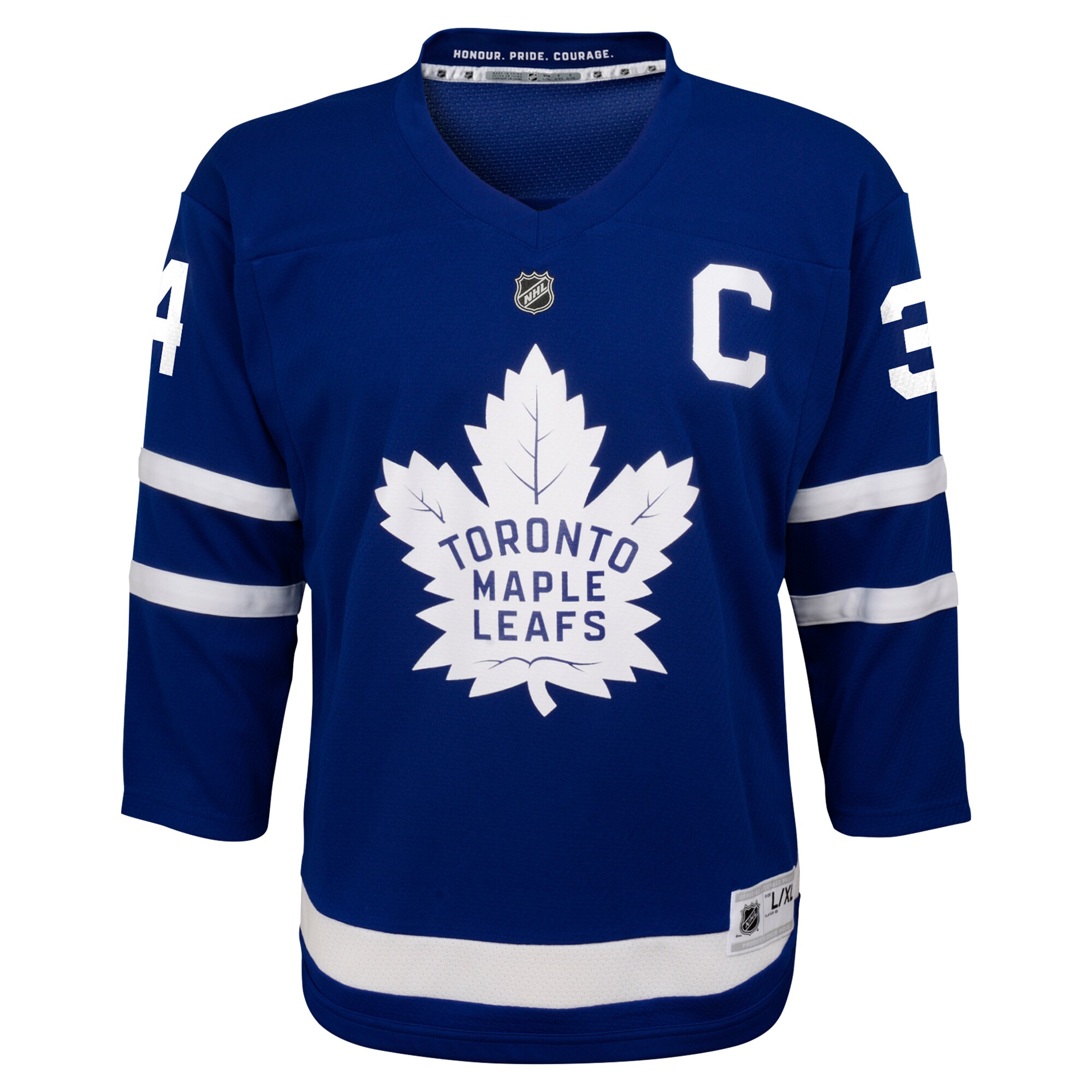 Auston Matthews Toronto Maple Leafs Youth Home Replica Player Jersey – Blue Clowdercats