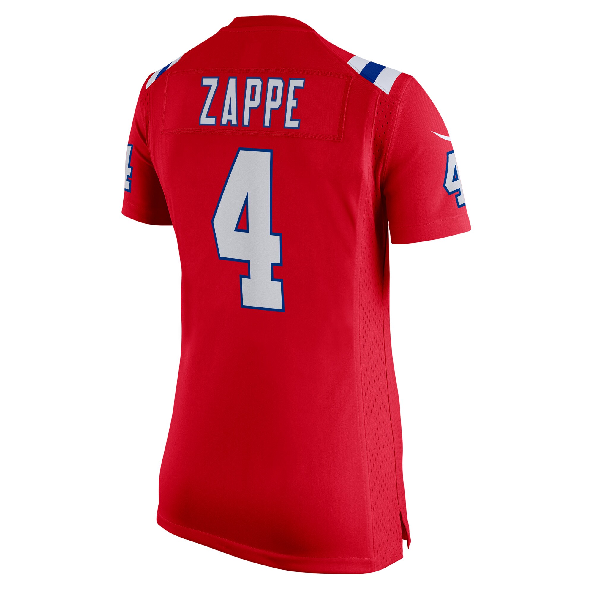 Bailey Zappe New England Patriots Nike Women’s Team Game Jersey – Red Clowdercats
