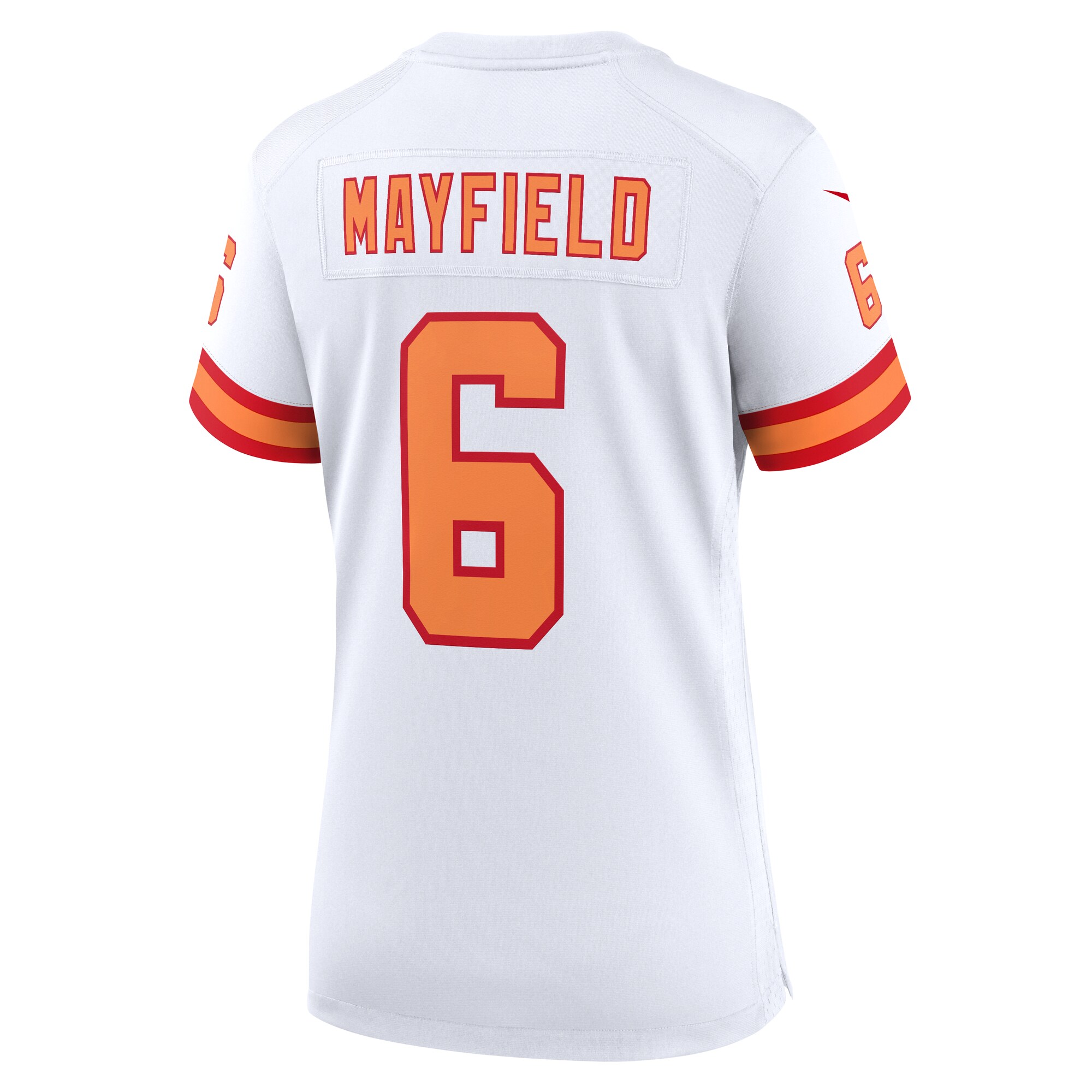 Baker Mayfield ’76 Tampa Bay Buccaneers Nike Women’s Game Jersey – White Clowdercats