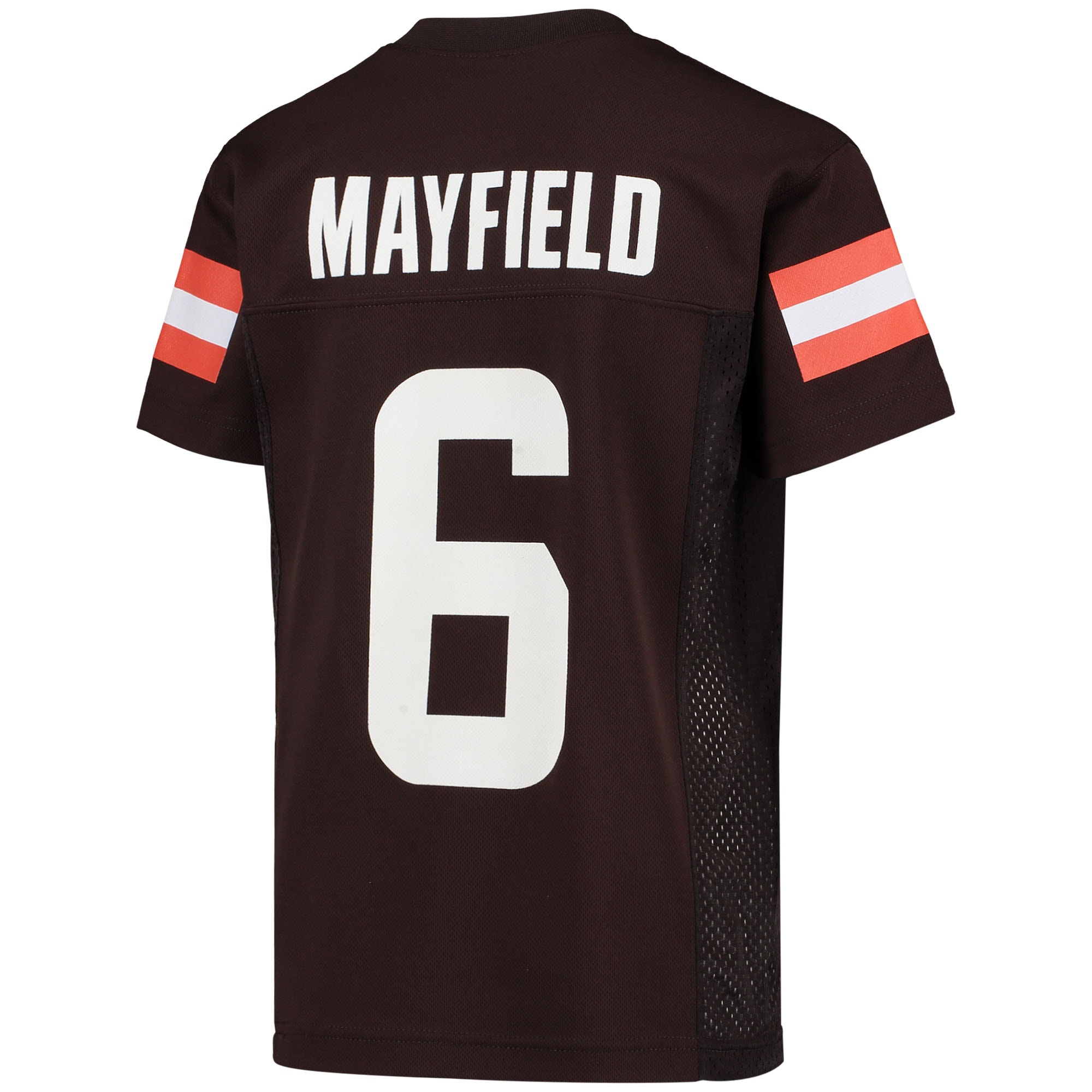 Baker Mayfield Cleveland Browns Youth Replica Player Jersey – Brown Clowdercats