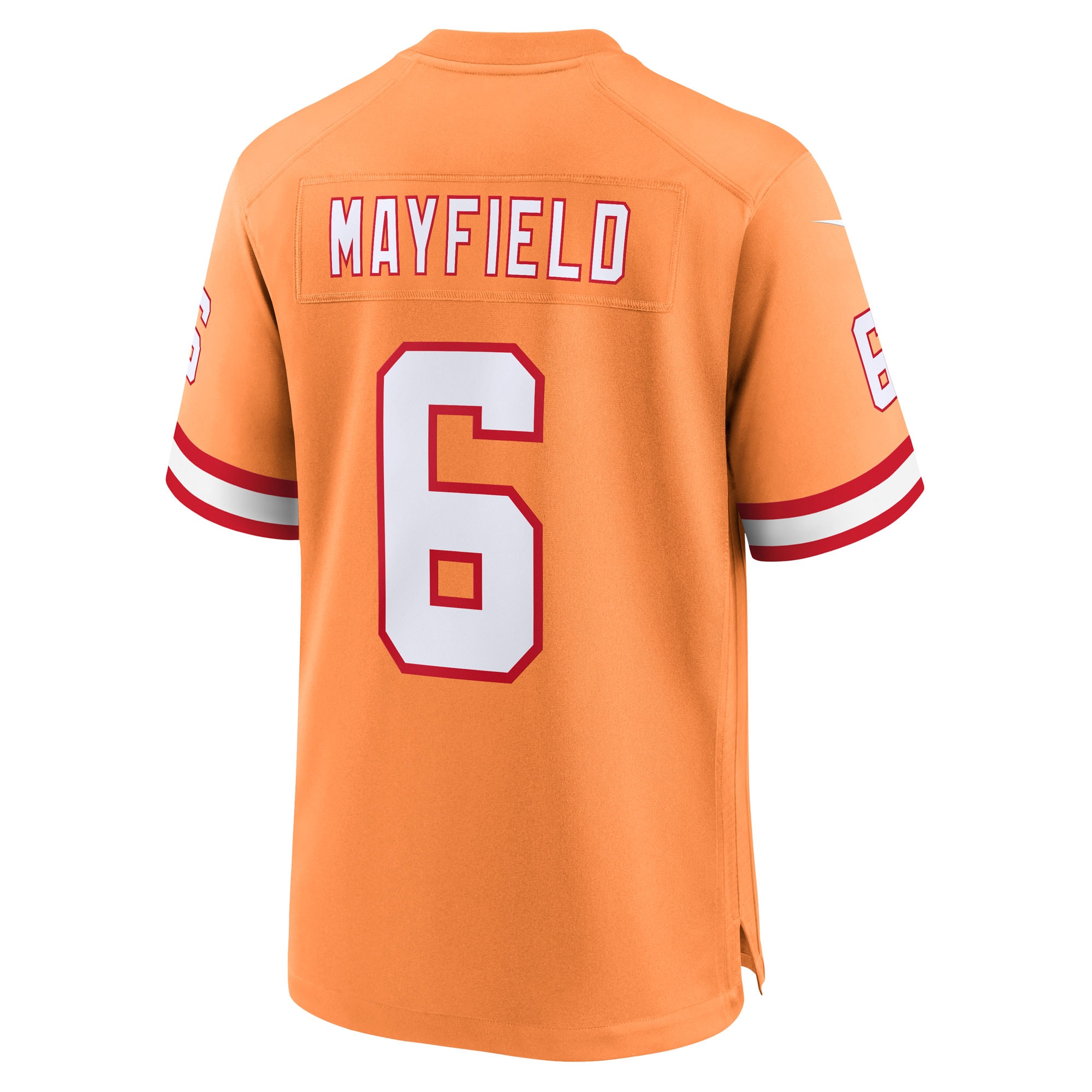 Baker Mayfield Tampa Bay Buccaneers Nike 50th Season Game Jersey – Creamsicle Clowdercats