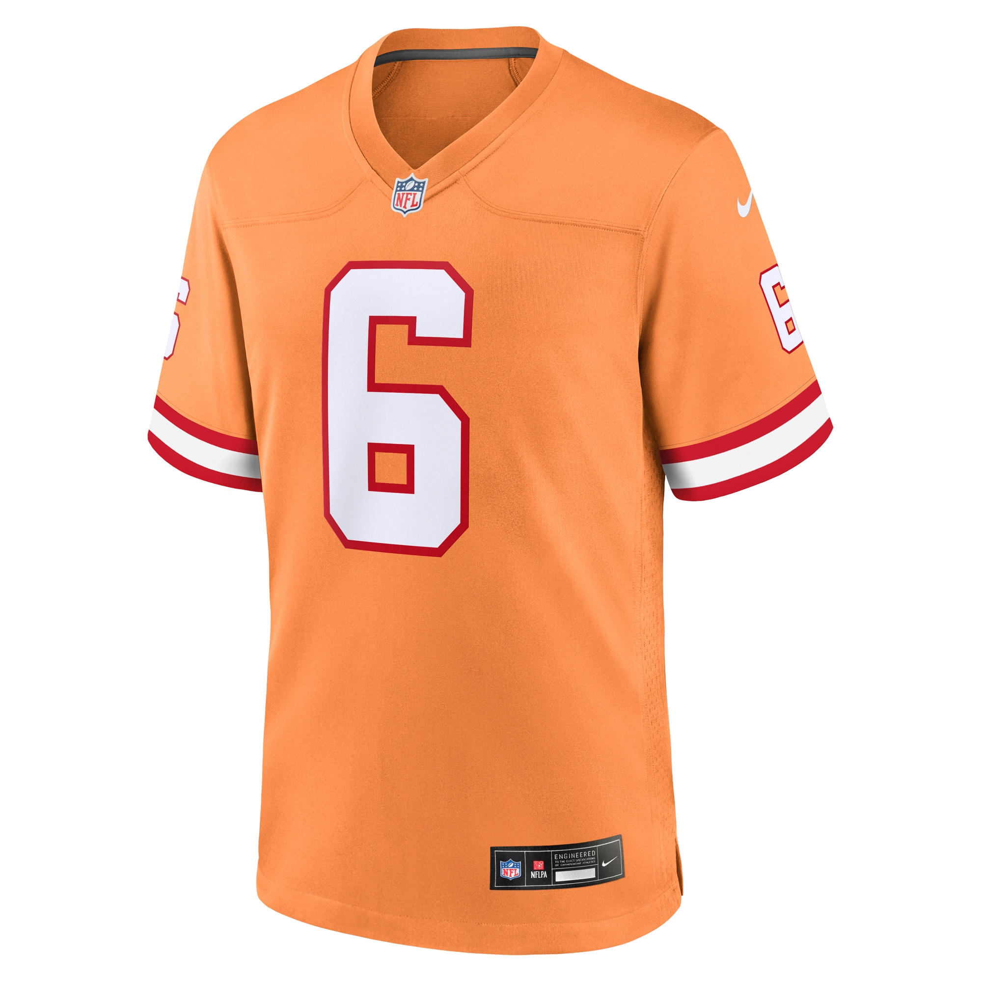 Baker Mayfield Tampa Bay Buccaneers Nike Throwback Game Jersey – Orange Clowdercats