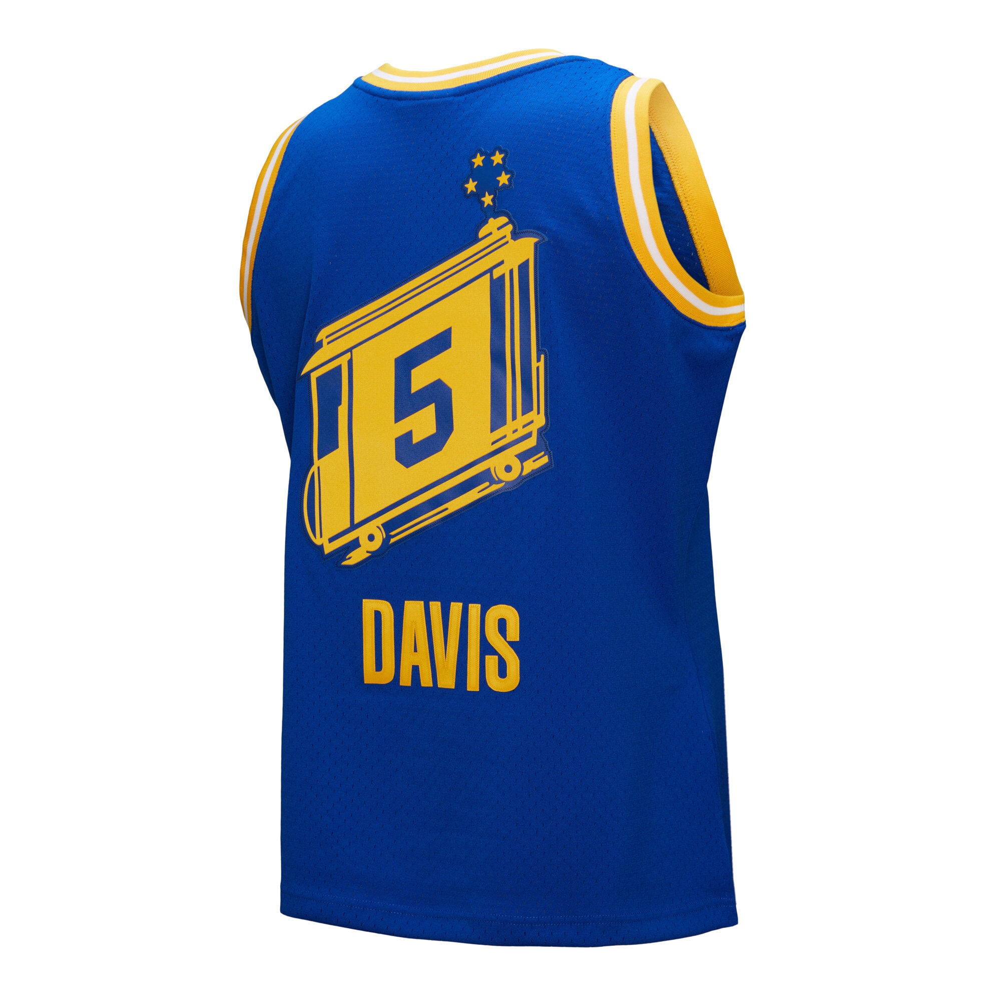 Baron Davis Golden State Warriors Mitchell & Ness Hardwood Classics 2004/05 Swingman Jersey – Royal Clowdercats
