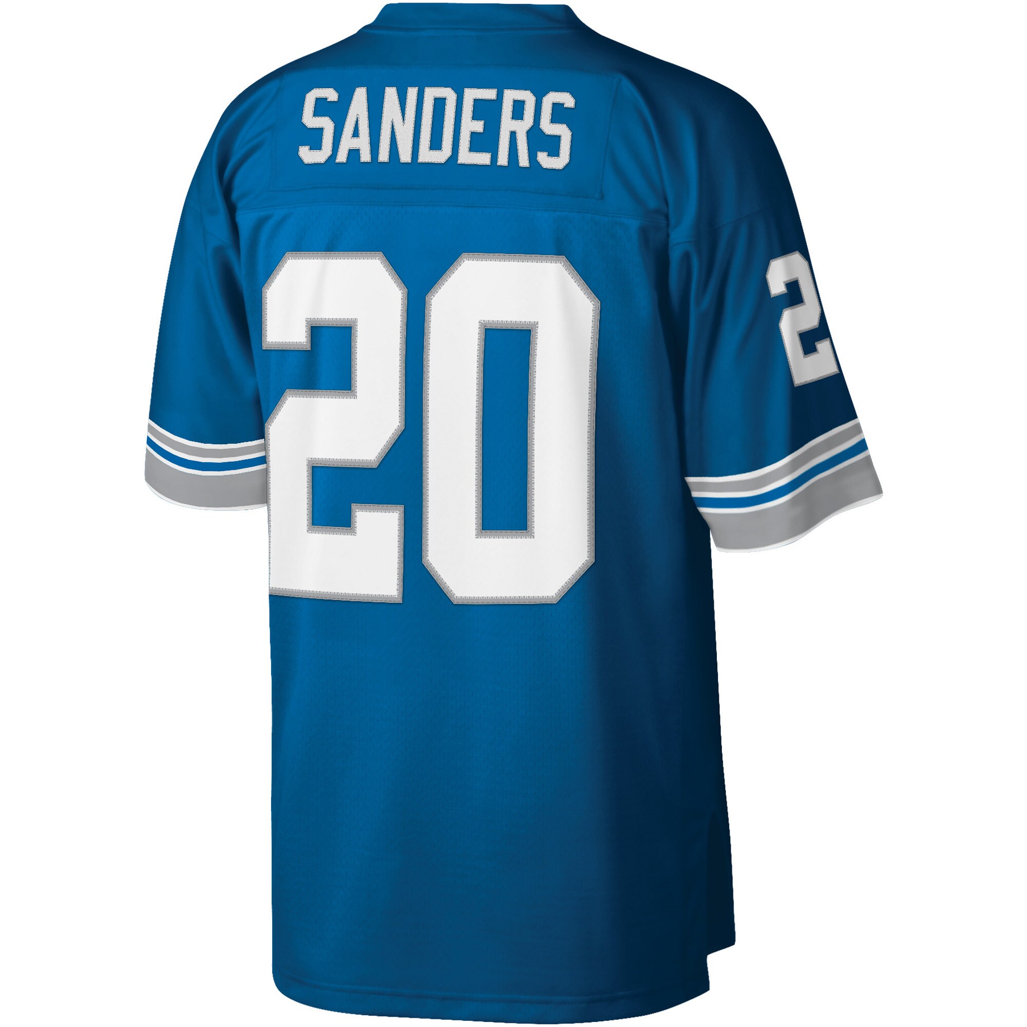Barry Sanders Detroit Lions Mitchell & Ness Legacy Replica Jersey – Blue Clowdercats