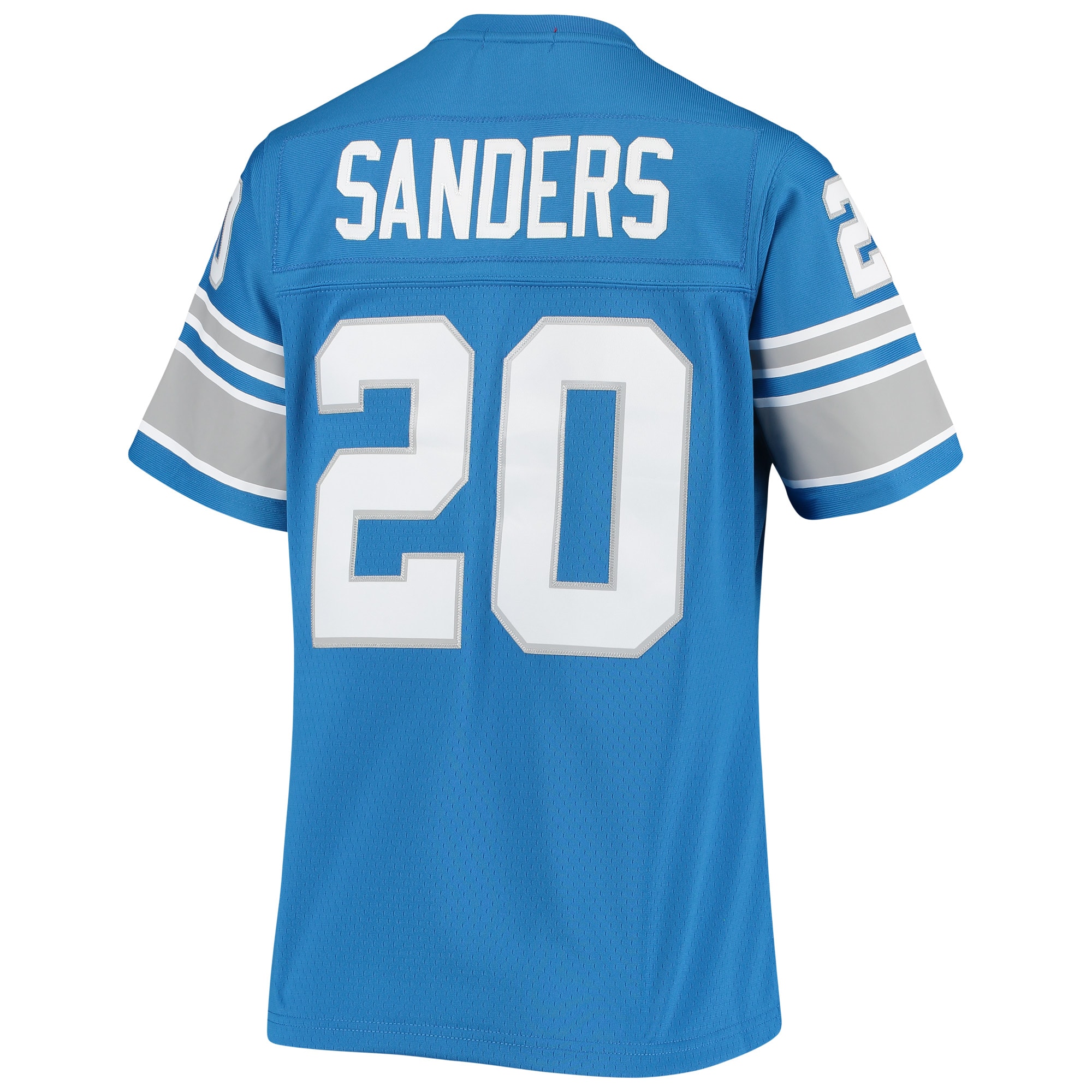Barry Sanders Detroit Lions Mitchell & Ness Women’s 1996 Legacy Replica Jersey – Blue Clowdercats
