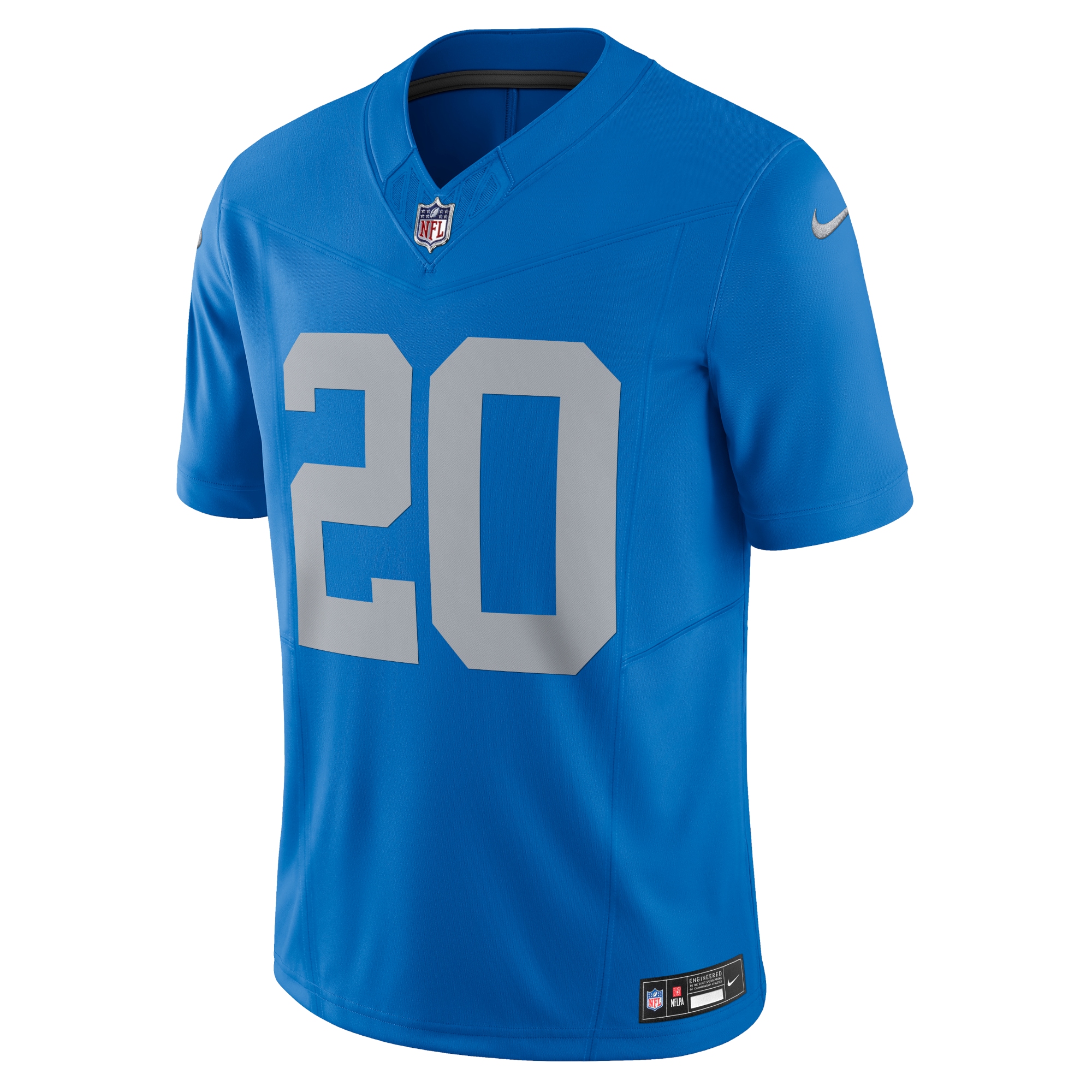 Barry Sanders Detroit Lions Nike Vapor F.U.S.E. Alternate Limited Jersey – Blue Clowdercats