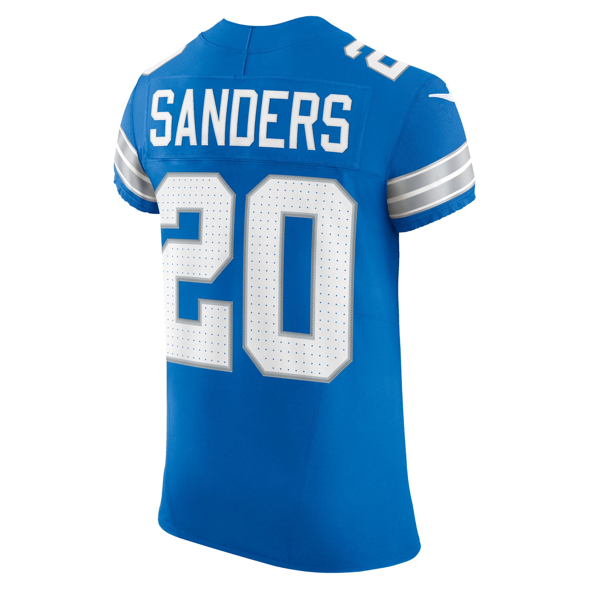 Barry Sanders Detroit Lions Nike Vapor F.U.S.E. Elite Jersey – Blue Clowdercats