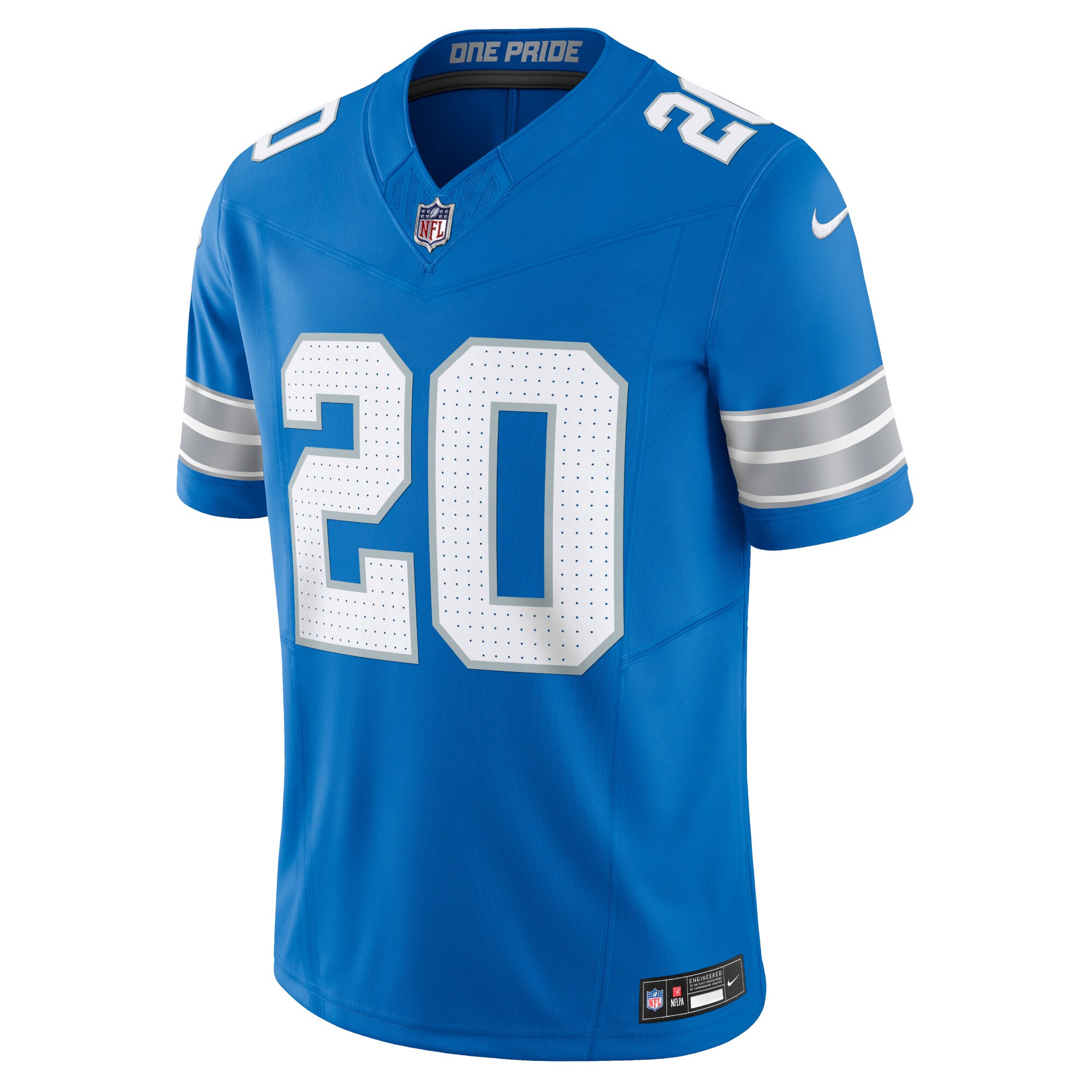 Barry Sanders Detroit Lions Nike Vapor F.U.S.E. Limited Jersey – Blue Clowdercats