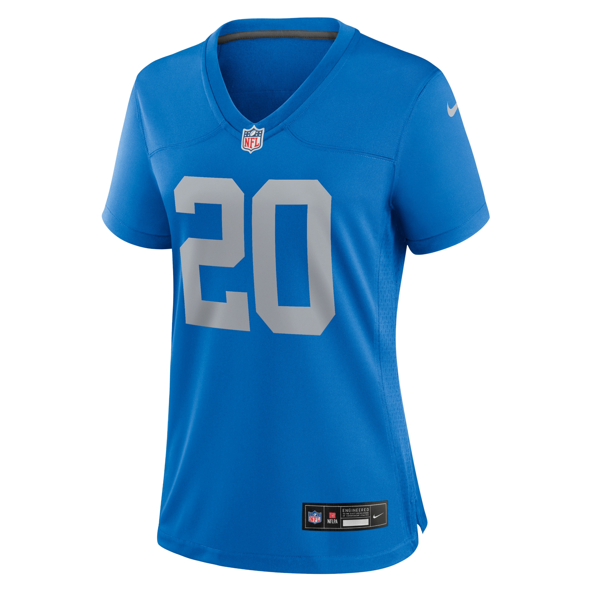 Barry Sanders Detroit Lions Nike Women’s Alternate Game Jersey – Blue Clowdercats