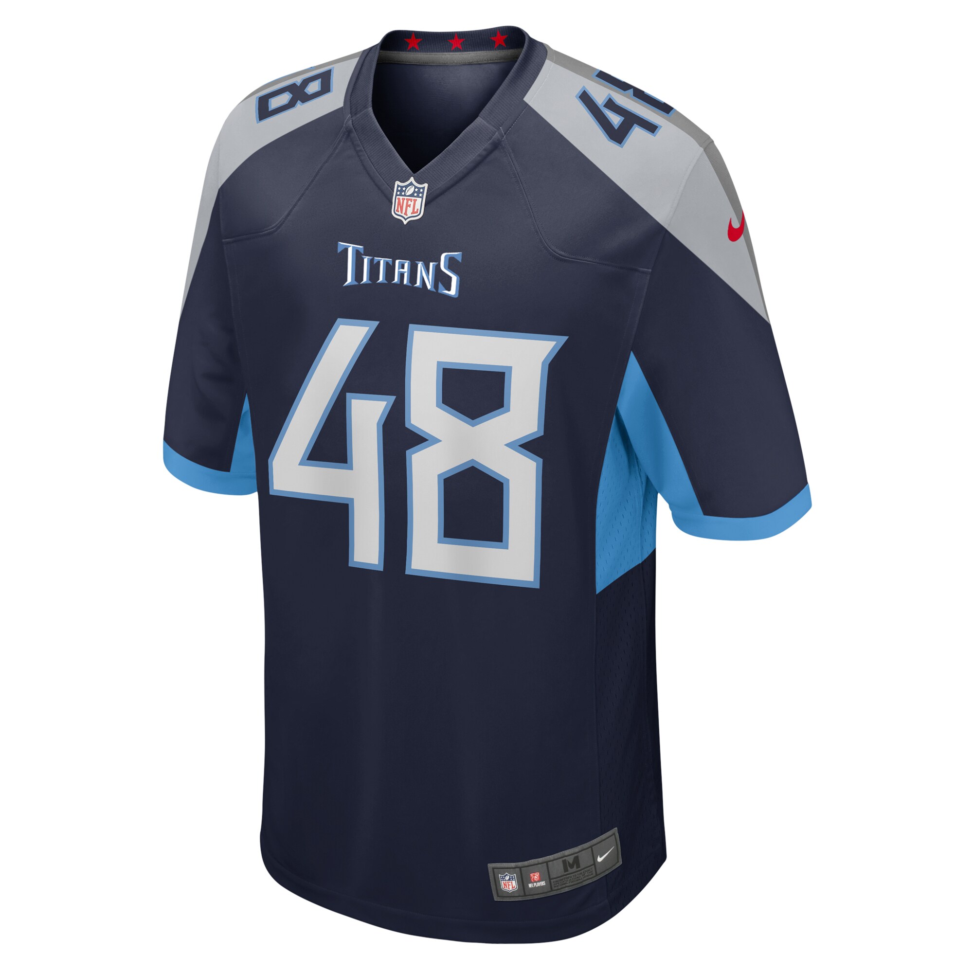 Beau Brinkley Tennessee Titans Nike Game Jersey – Navy Clowdercats