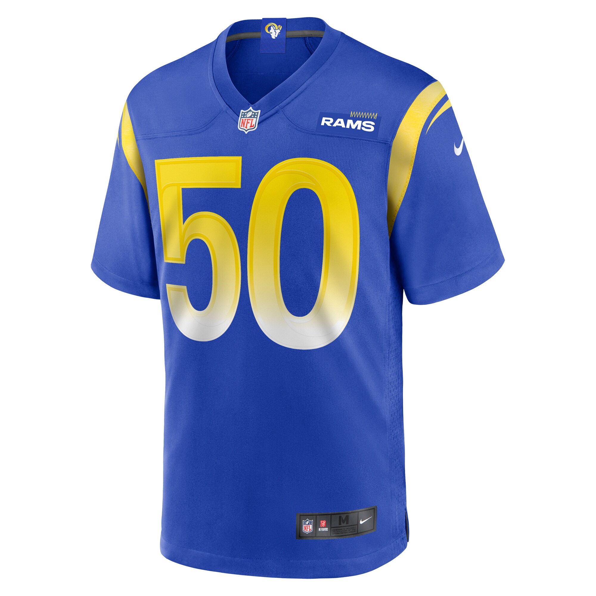 Beaux Limmer Los Angeles Rams Nike Team Game Jersey – Royal Clowdercats