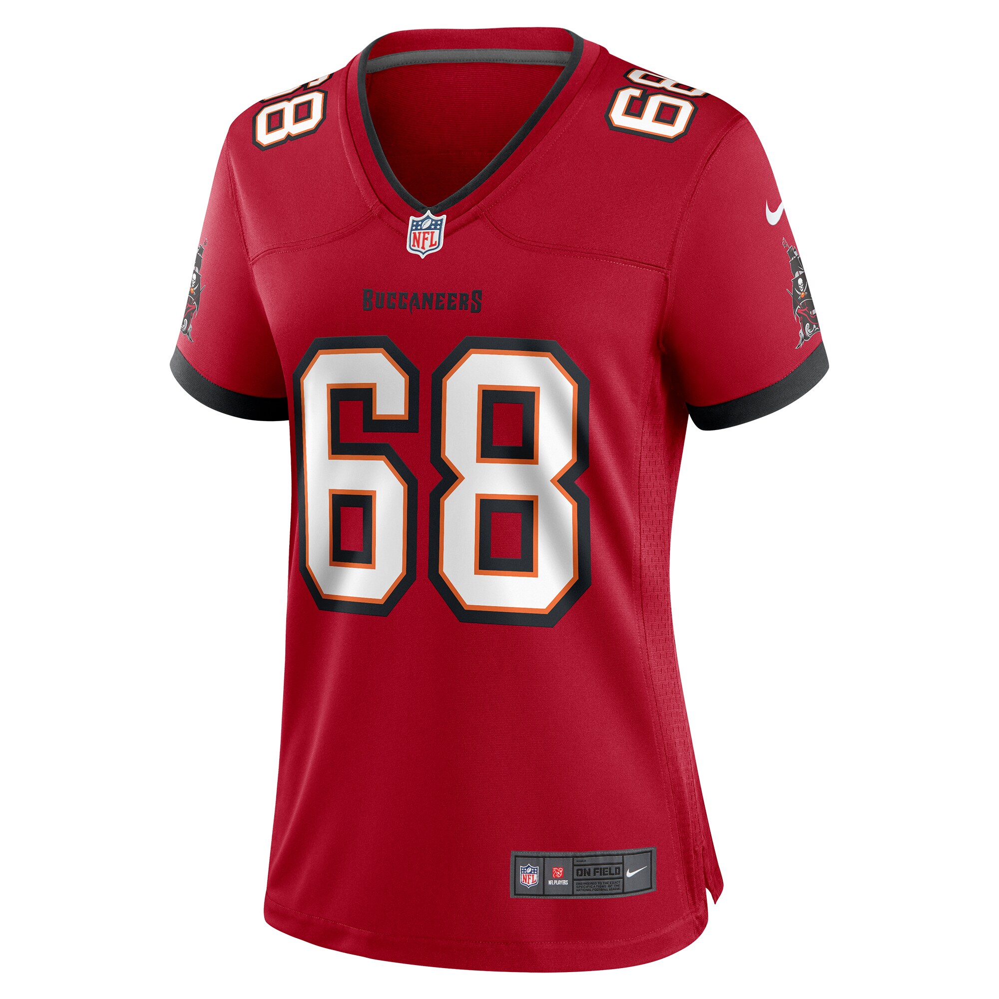 Ben Bredeson Tampa Bay Buccaneers Nike Women’s Game Jersey – Red Clowdercats