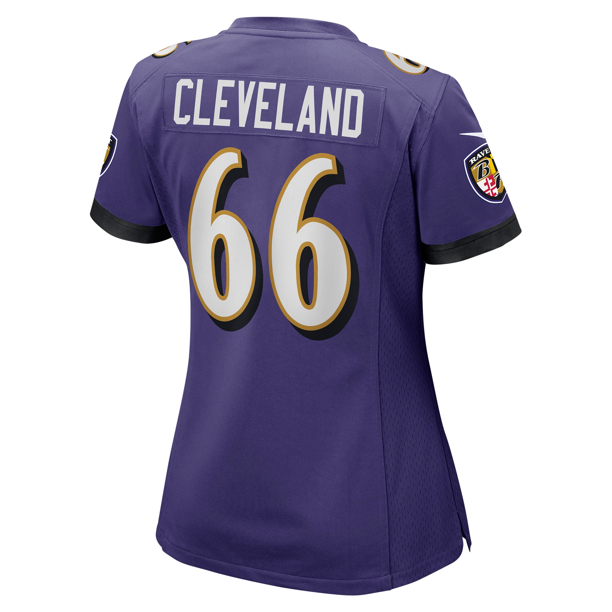 Ben Cleveland Baltimore Ravens Nike Women’s Game Jersey – Purple Clowdercats