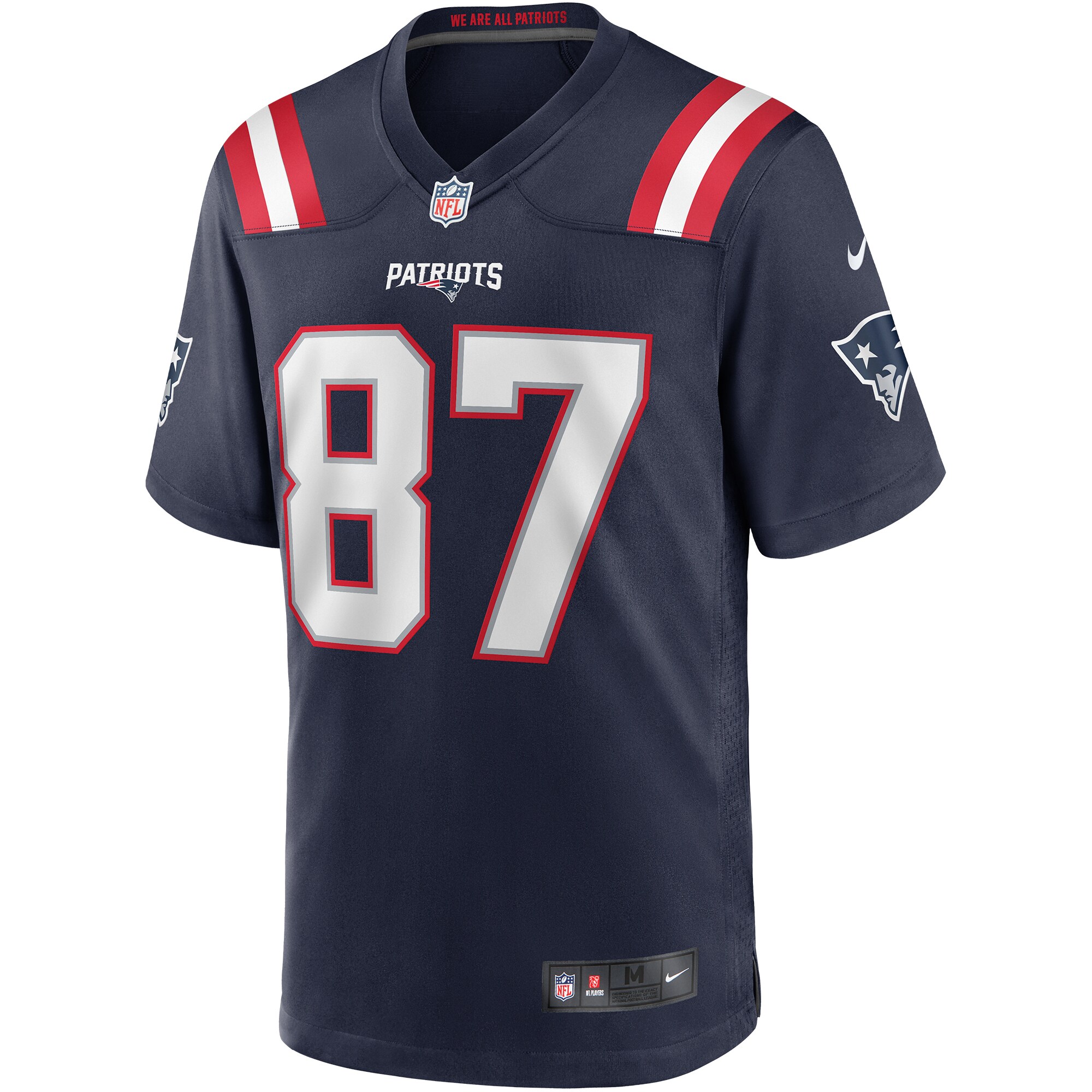 Ben Coates New England Patriots Nike Game Retired Player Jersey – Navy Clowdercats