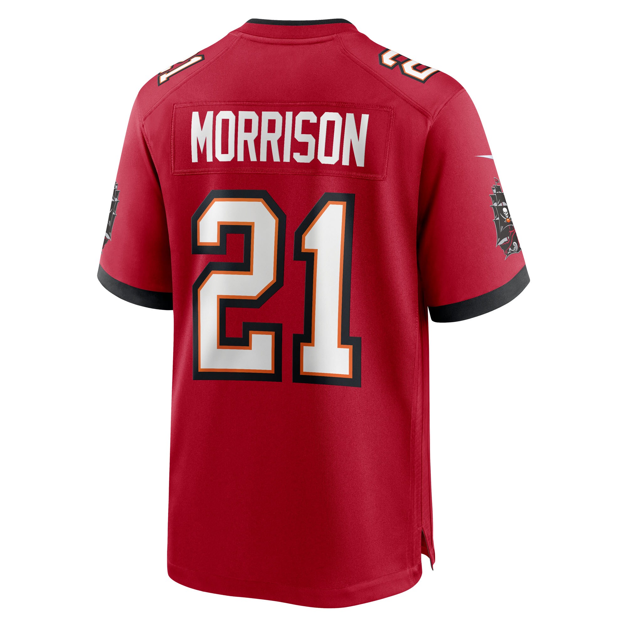 Benjamin Morrison Tampa Bay Buccaneers Nike Team Game Jersey – Red Clowdercats