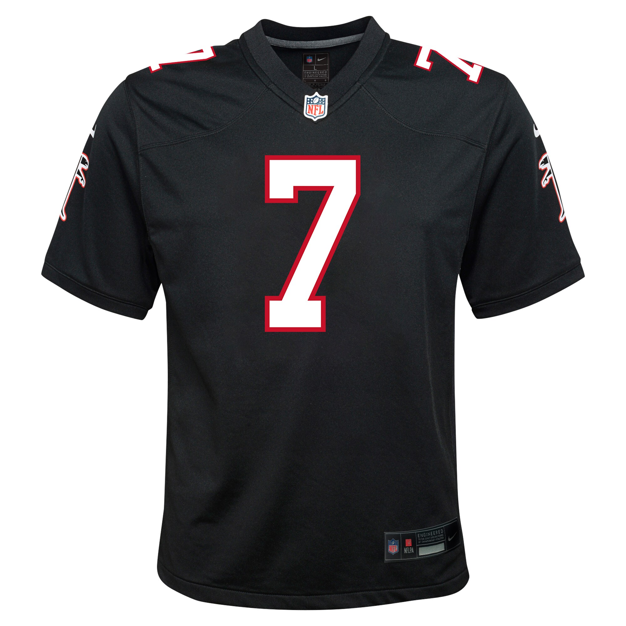 Bijan Robinson Atlanta Falcons Nike Youth Game Jersey – Black Clowdercats