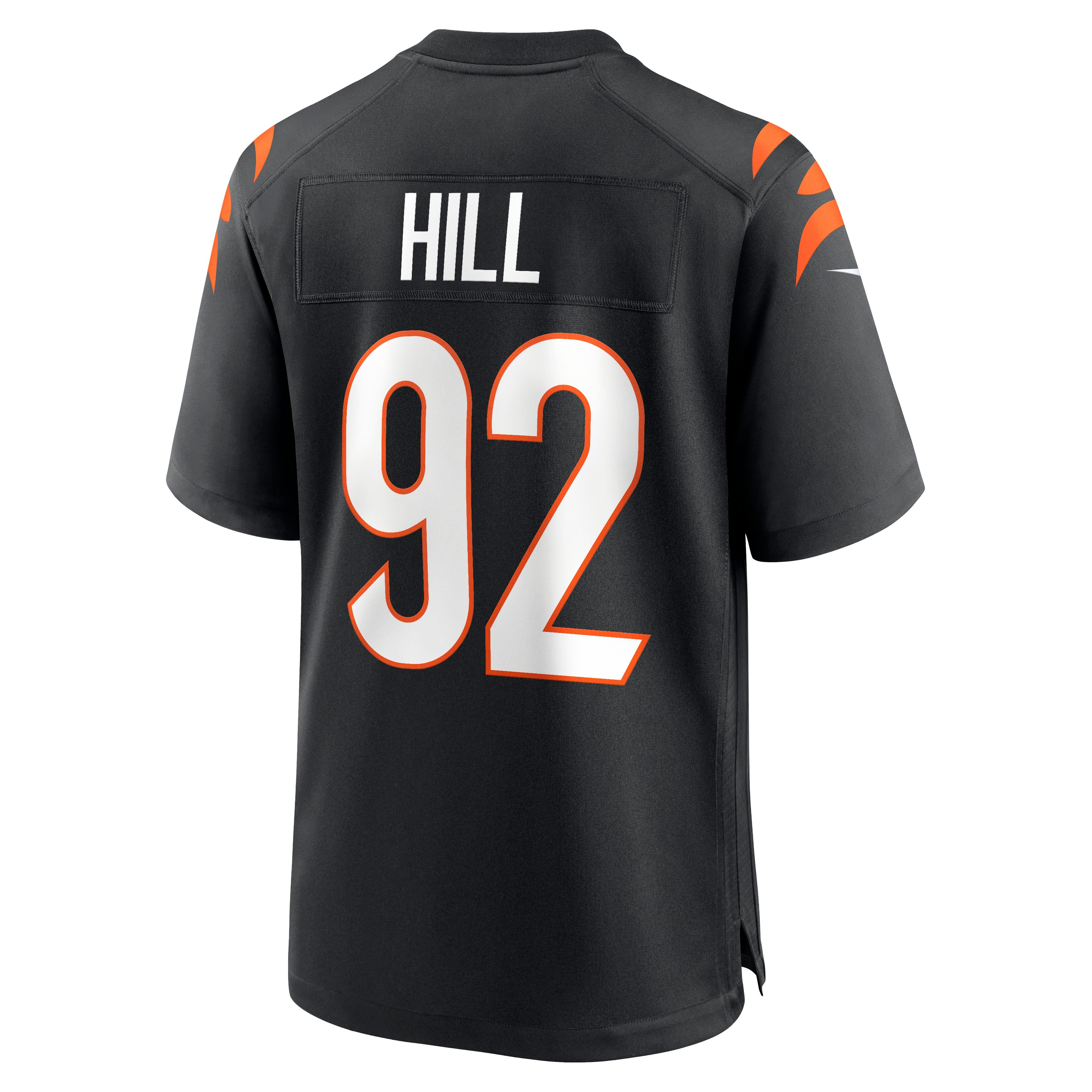 B.J. Hill Cincinnati Bengals Nike Game Jersey – Black Clowdercats