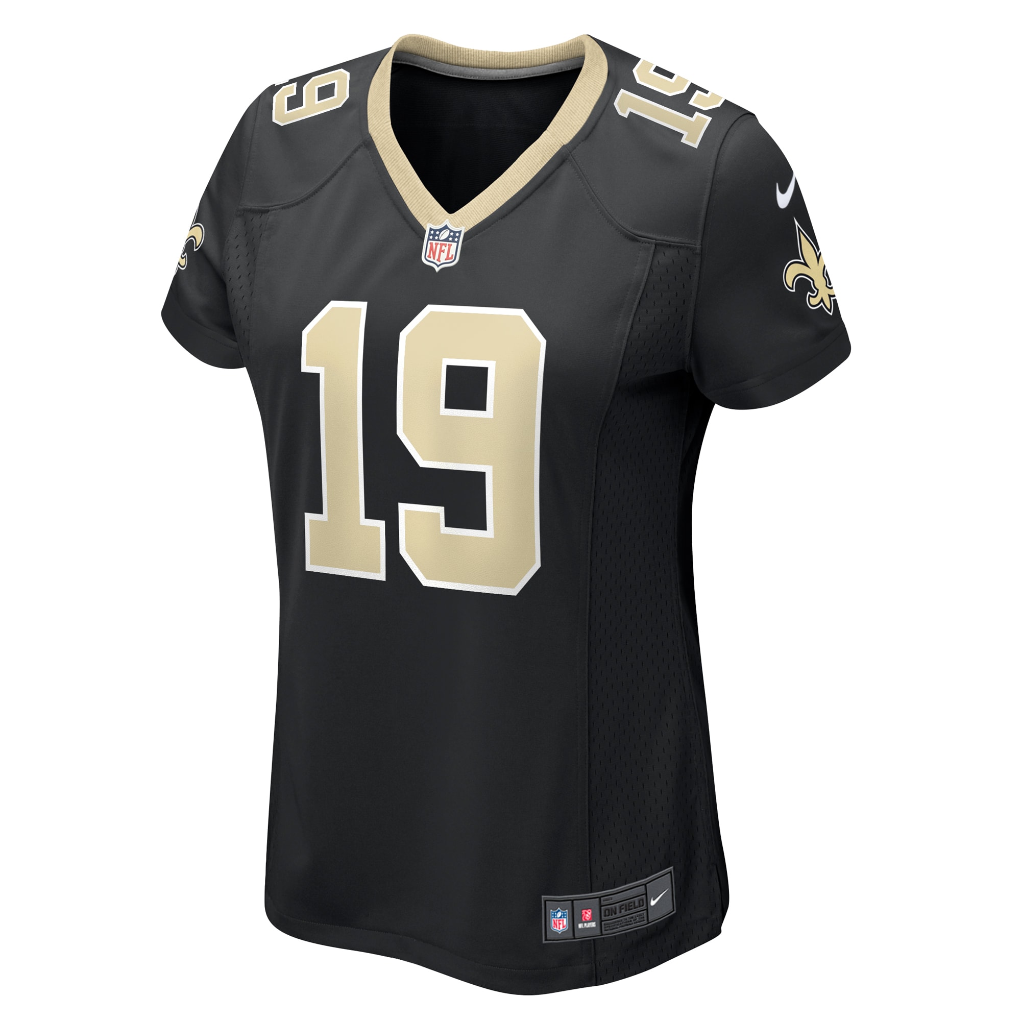 Blake Grupe New Orleans Saints Nike Women’s Team Game Jersey – Black Clowdercats