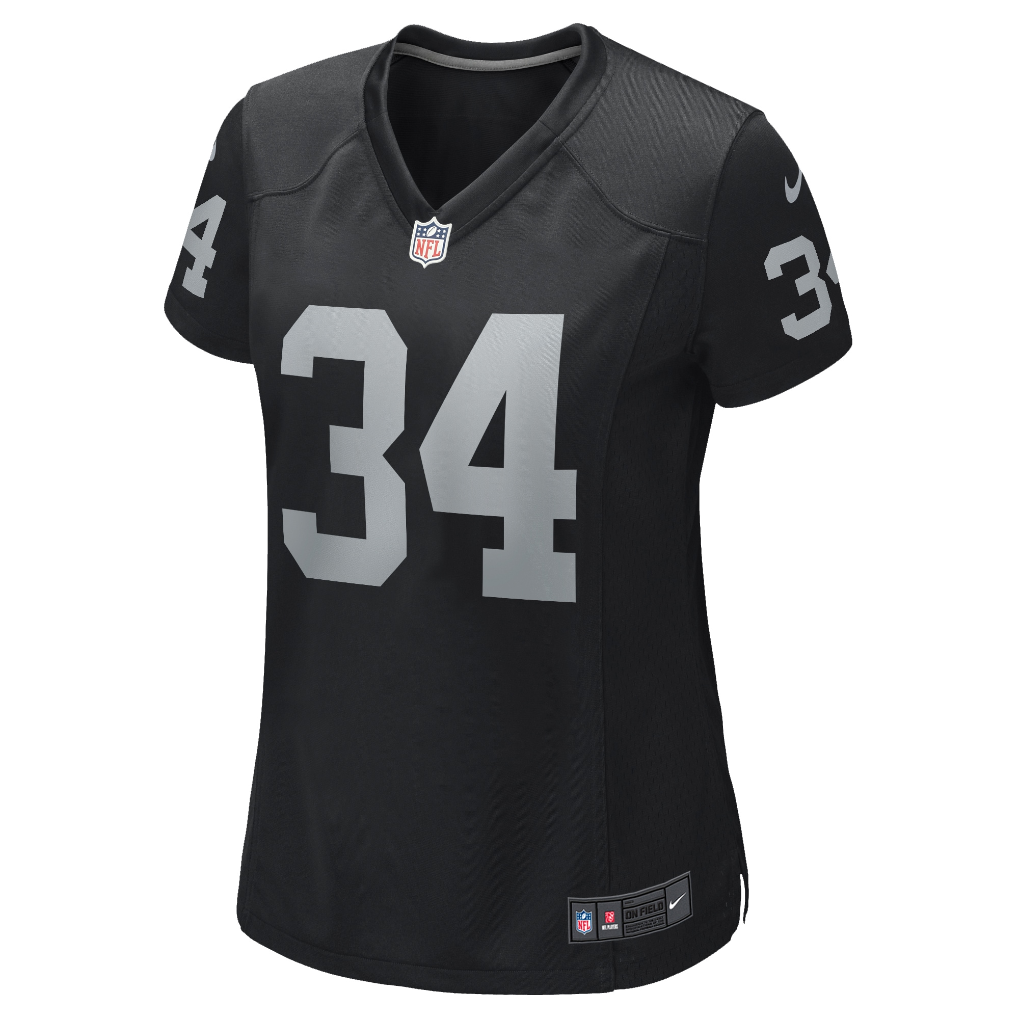 Bo Jackson Las Vegas Raiders Nike Women’s Game Retired Player Jersey – Black Clowdercats