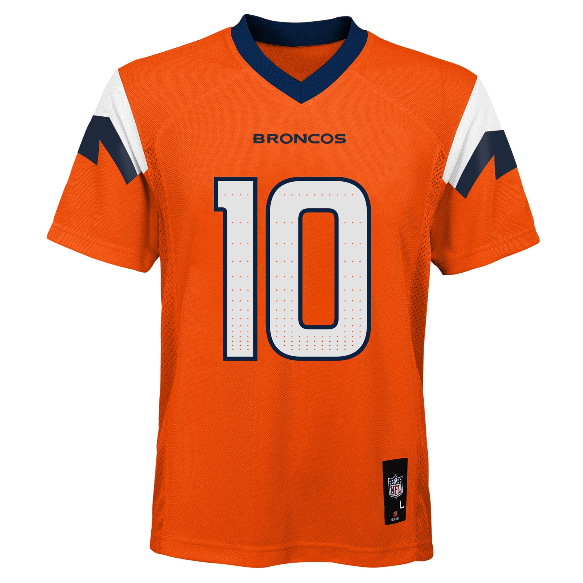 Bo Nix Denver Broncos Youth Replica Player Jersey – Orange Clowdercats