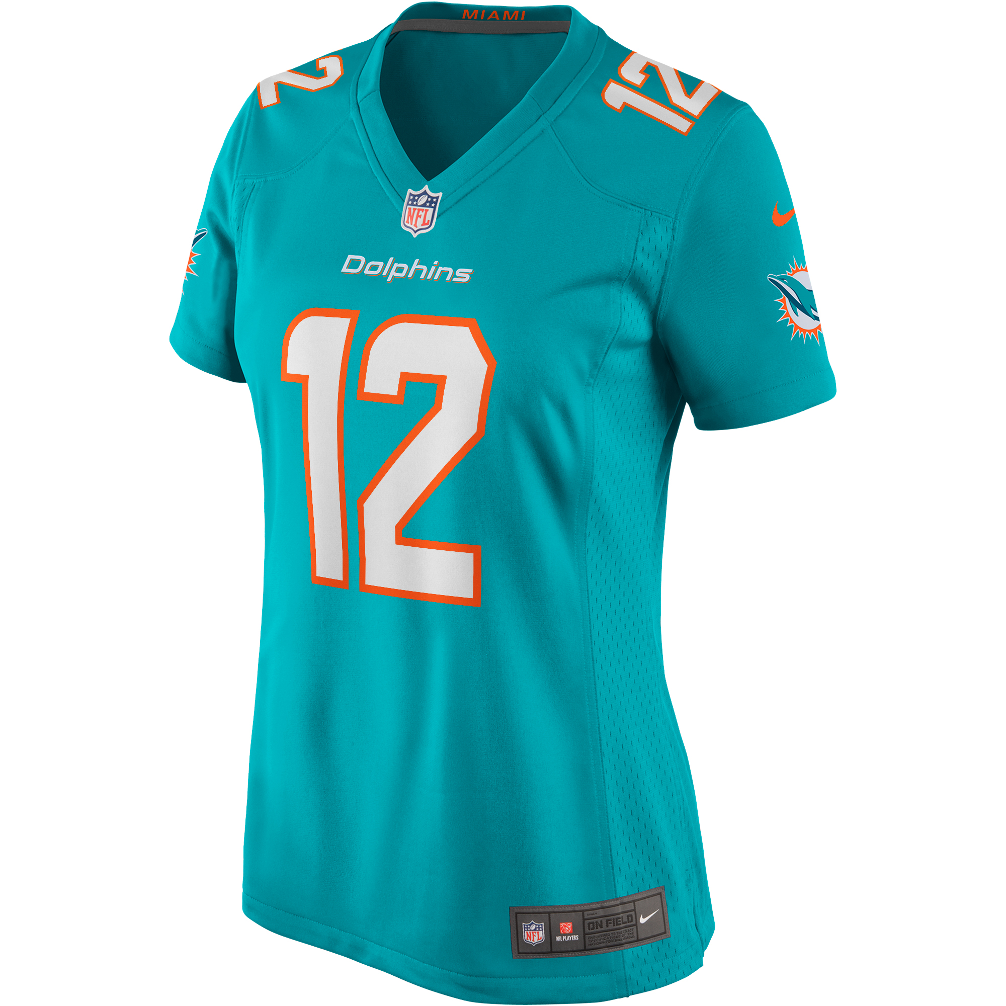 Bob Griese Miami Dolphins Nike Women’s Game Retired Player Jersey – Aqua Clowdercats