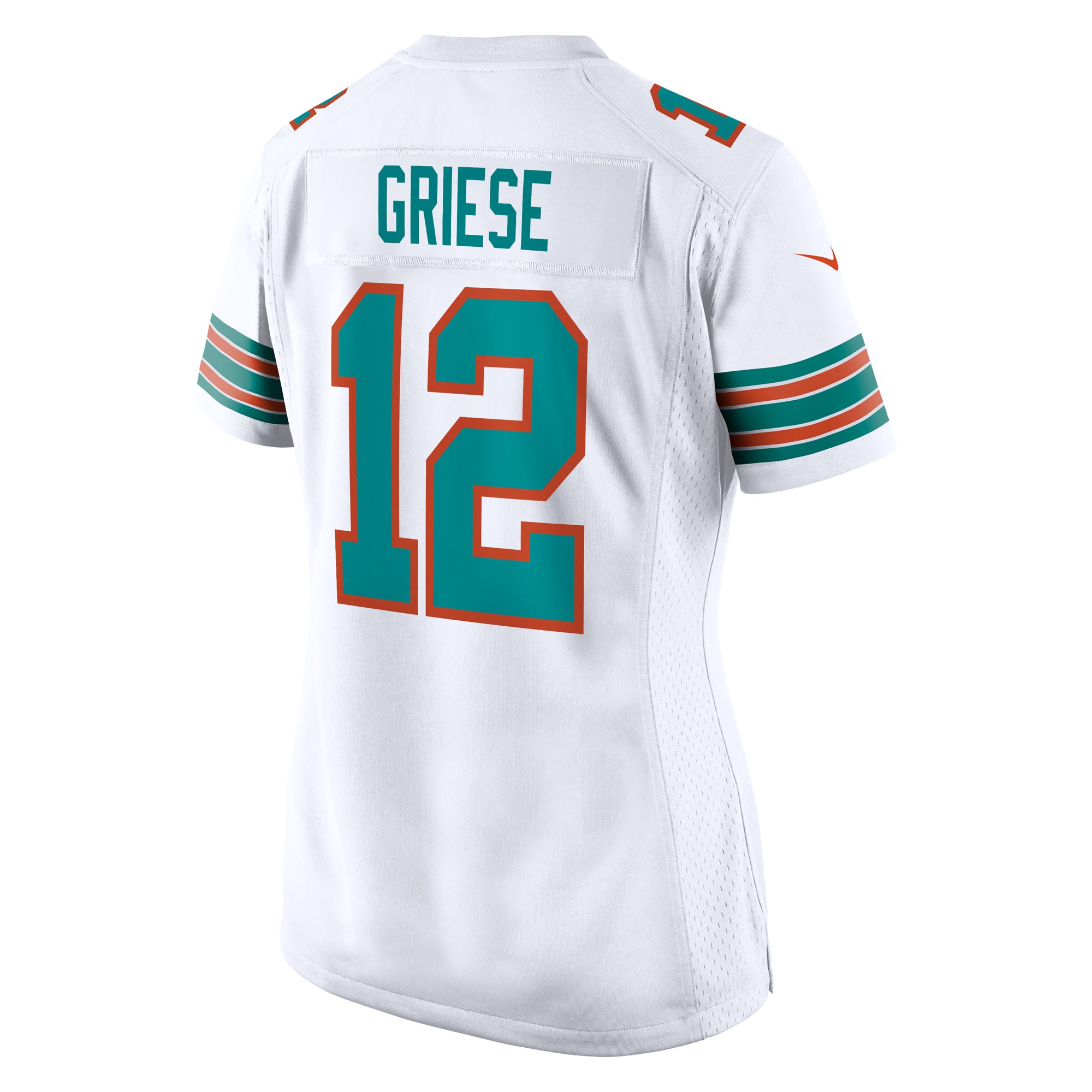 Bob Griese Miami Dolphins Nike Women’s Retired Player Jersey – White Clowdercats