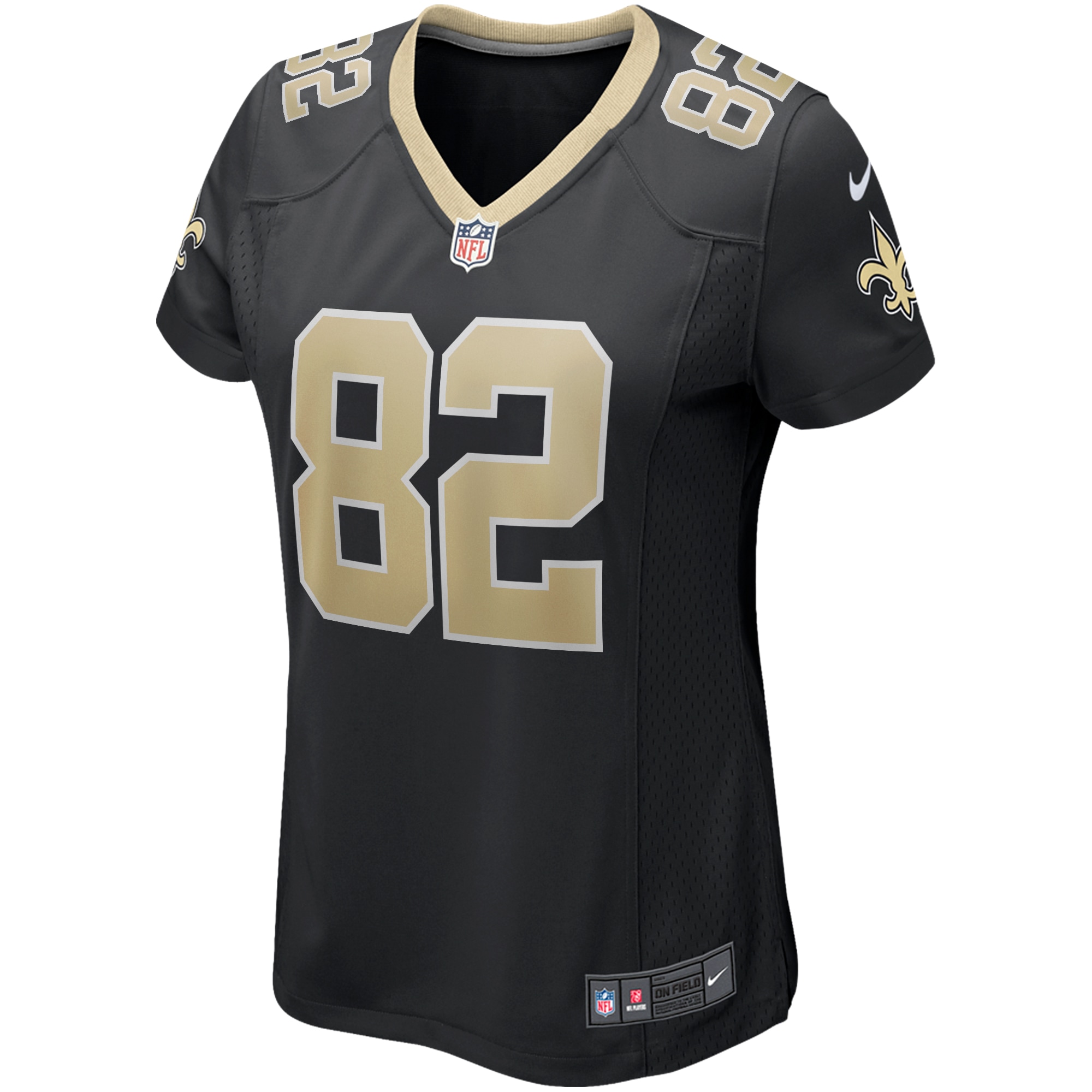 Bob Pollard New Orleans Saints Nike Women’s Game Retired Player Jersey – Black Clowdercats