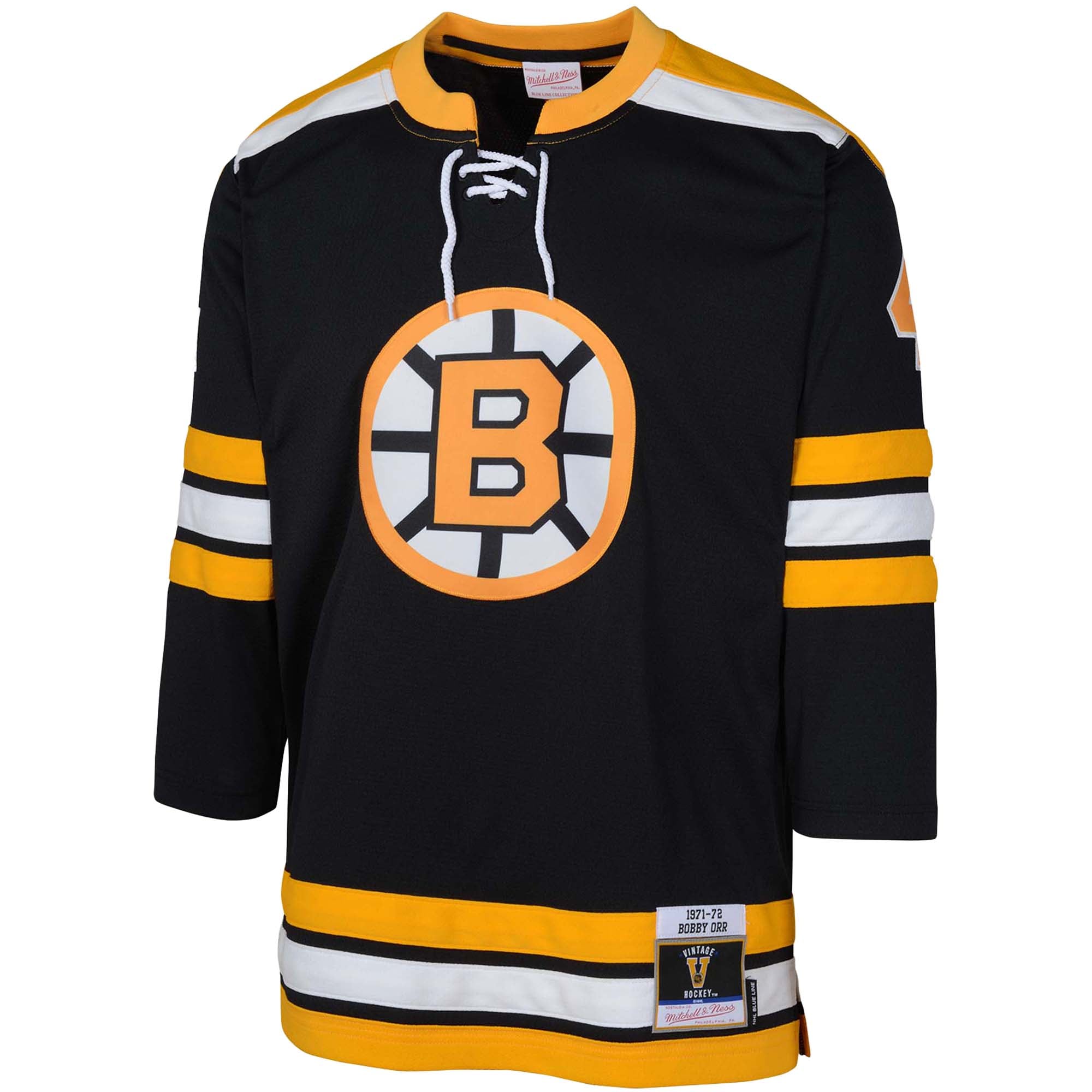 Bobby Orr Boston Bruins Mitchell & Ness Youth Power Play Player Jersey – Black Clowdercats
