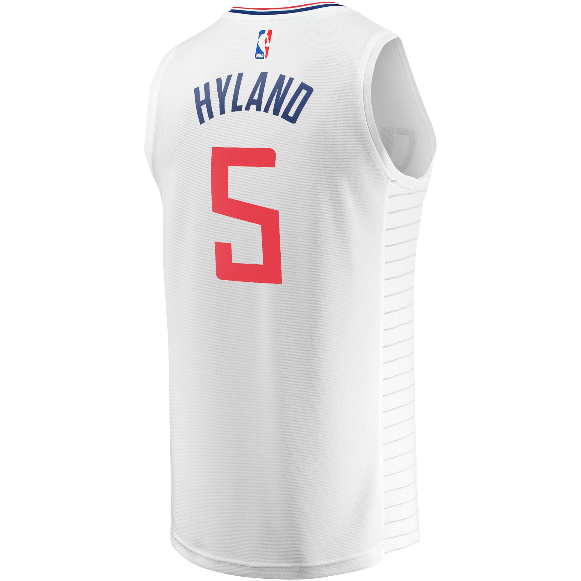 Bones Hyland LA Clippers Fanatics Fast Break Player Jersey – Association Edition – White Clowdercats