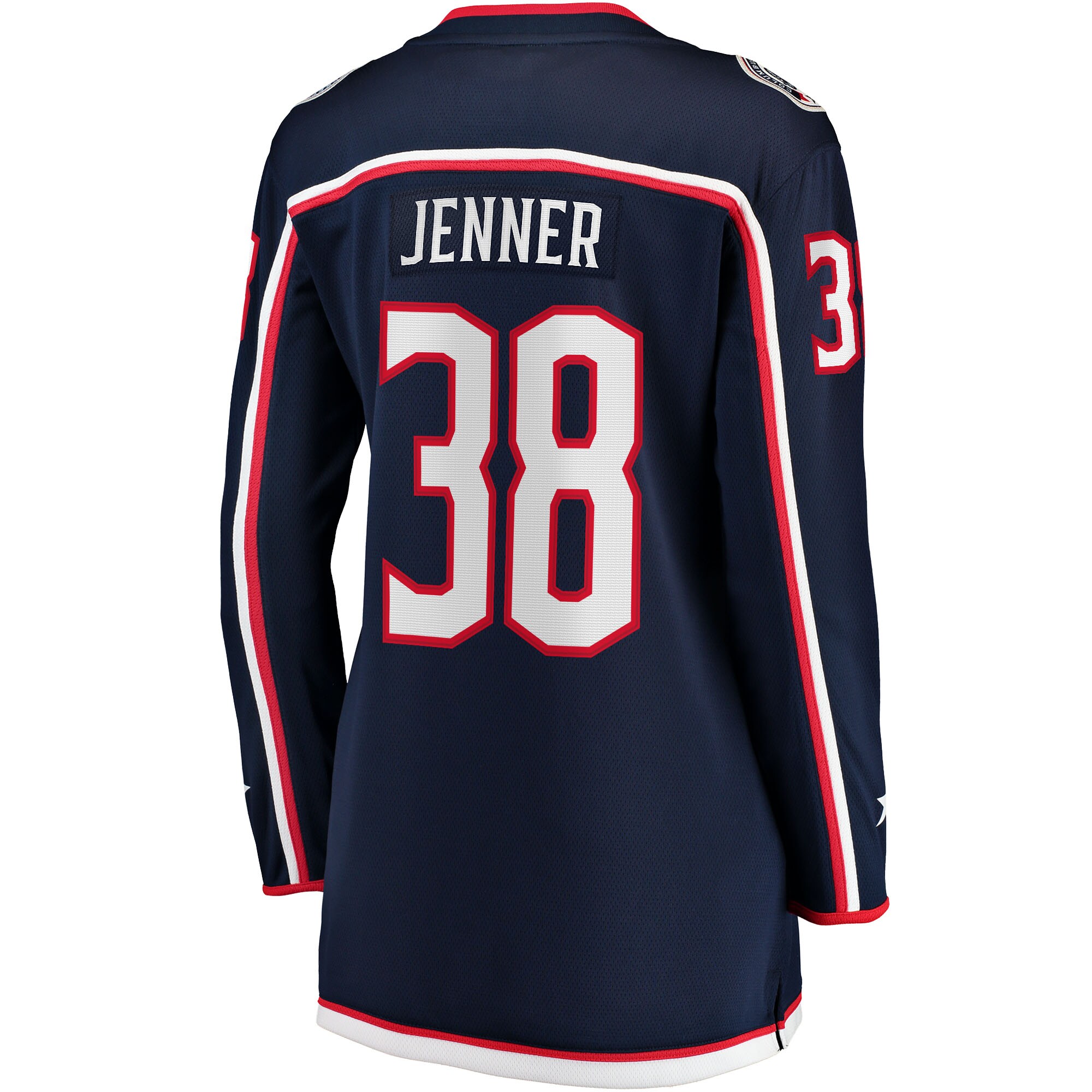 Boone Jenner Columbus Blue Jackets Women’s Home Breakaway Player Jersey – Navy Clowdercats