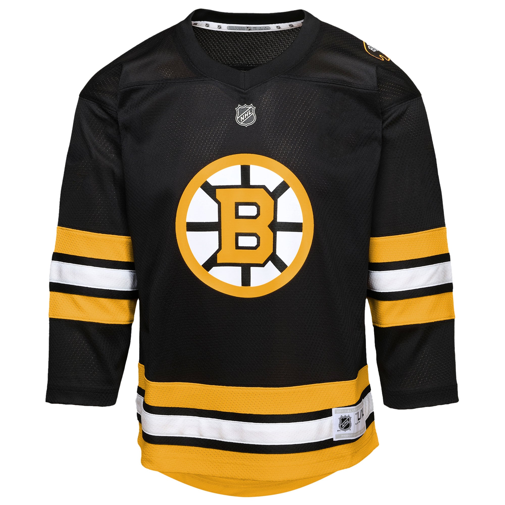 Boston Bruins Youth Home Replica Jersey – Black Clowdercats