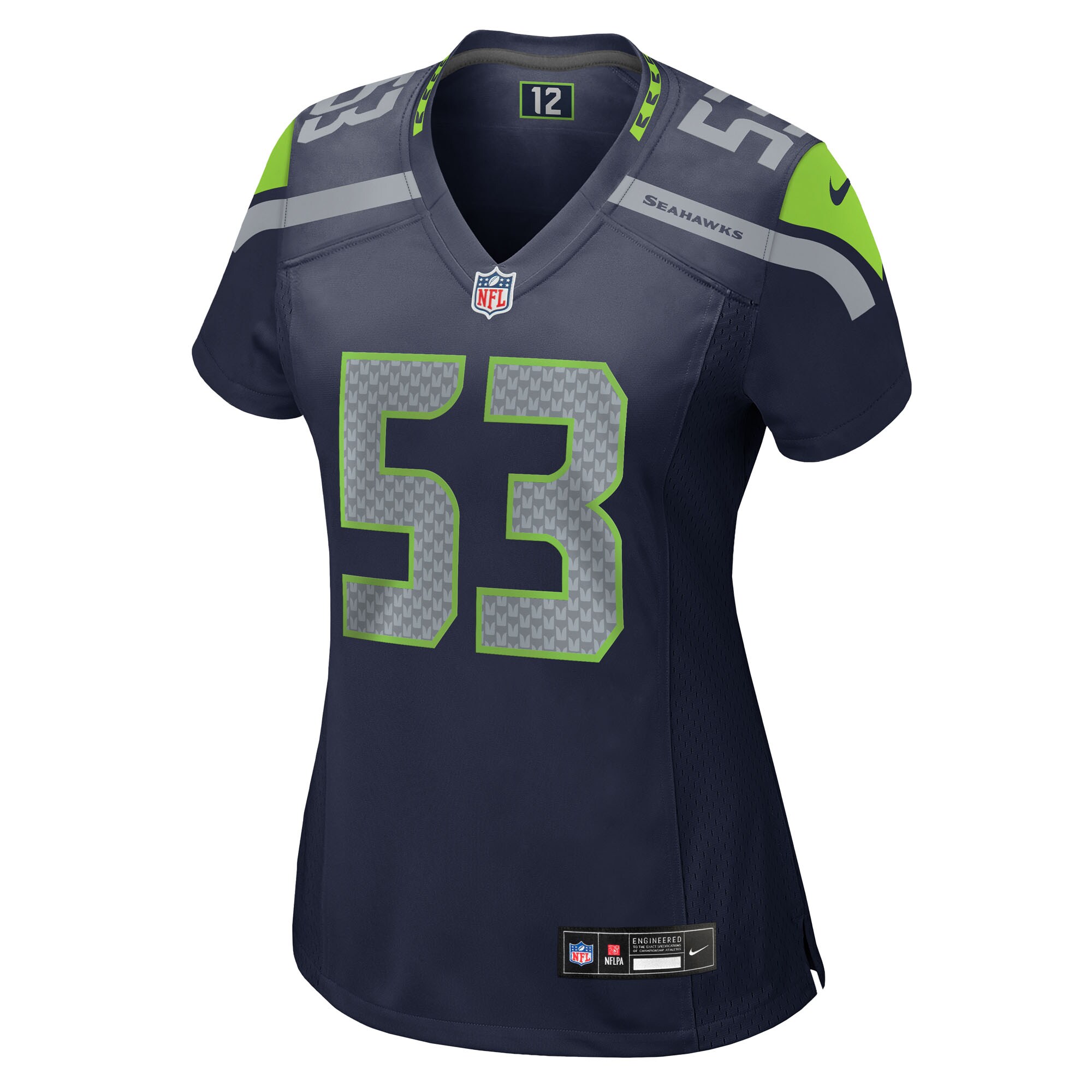 Boye Mafe Seattle Seahawks Nike Women’s Team Game Jersey – College Navy Clowdercats