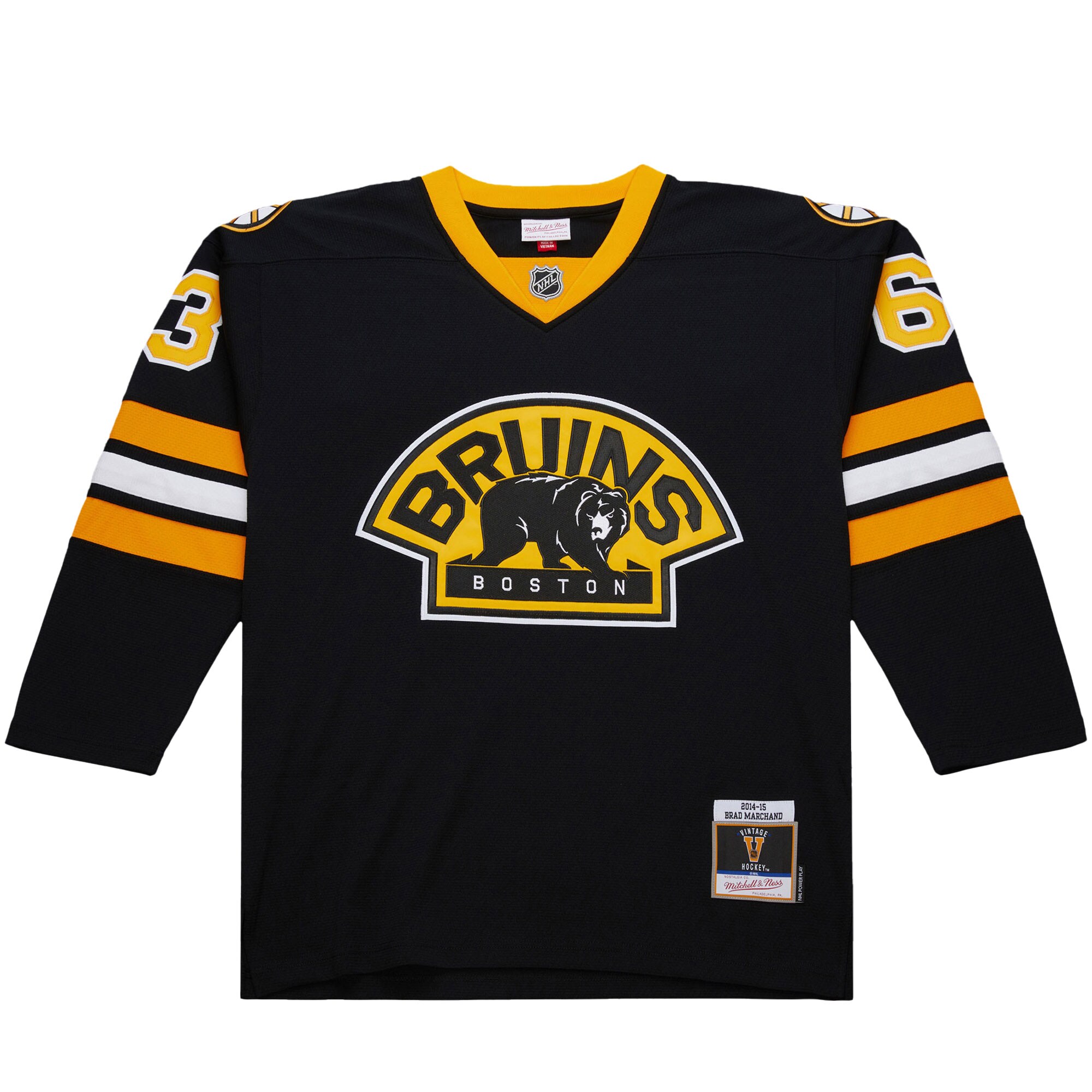 Brad Marchand Boston Bruins 2014-15 Power Play Jersey – Black Clowdercats