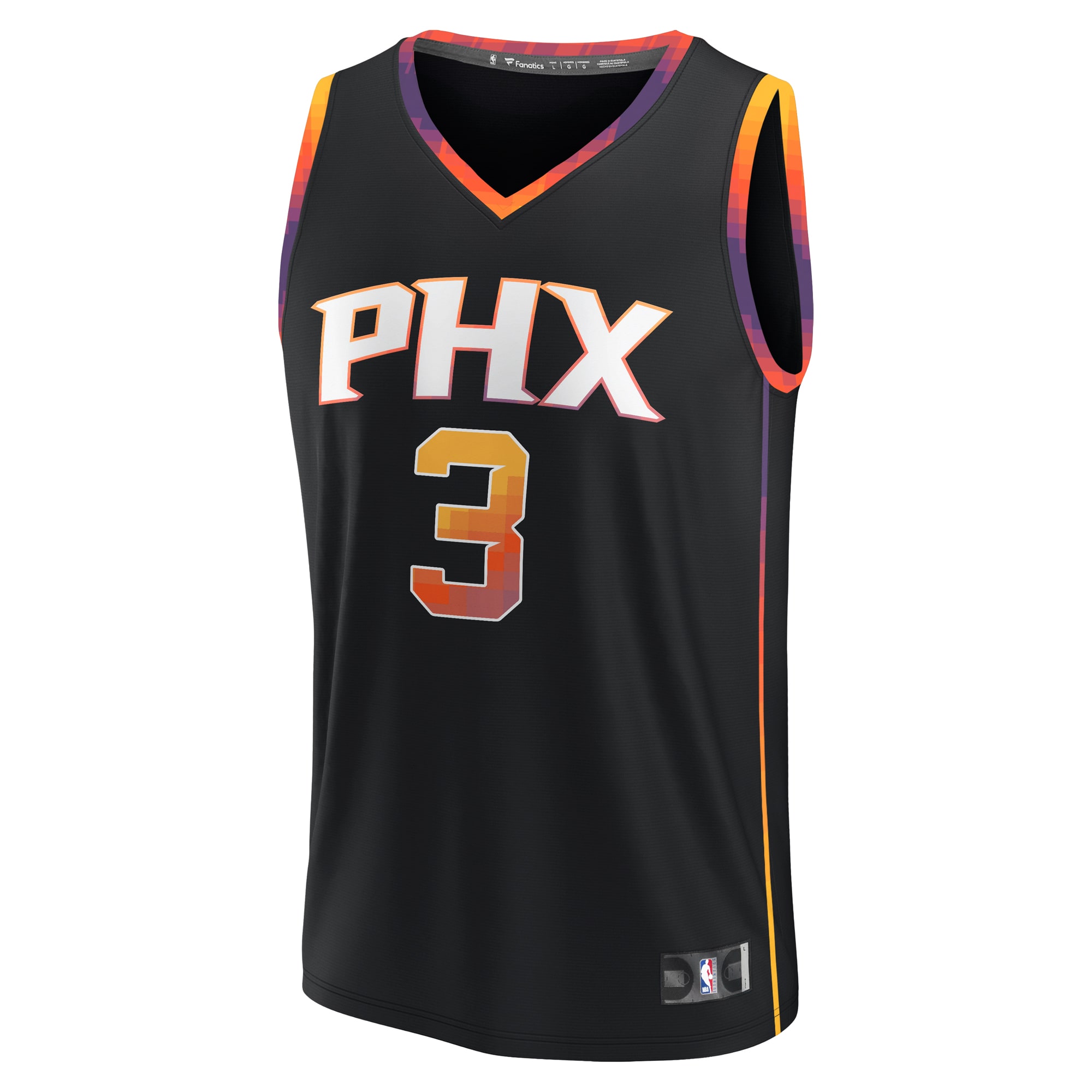 Bradley Beal Phoenix Suns Fanatics Fast Break Player Jersey – Statement Edition – Black Clowdercats