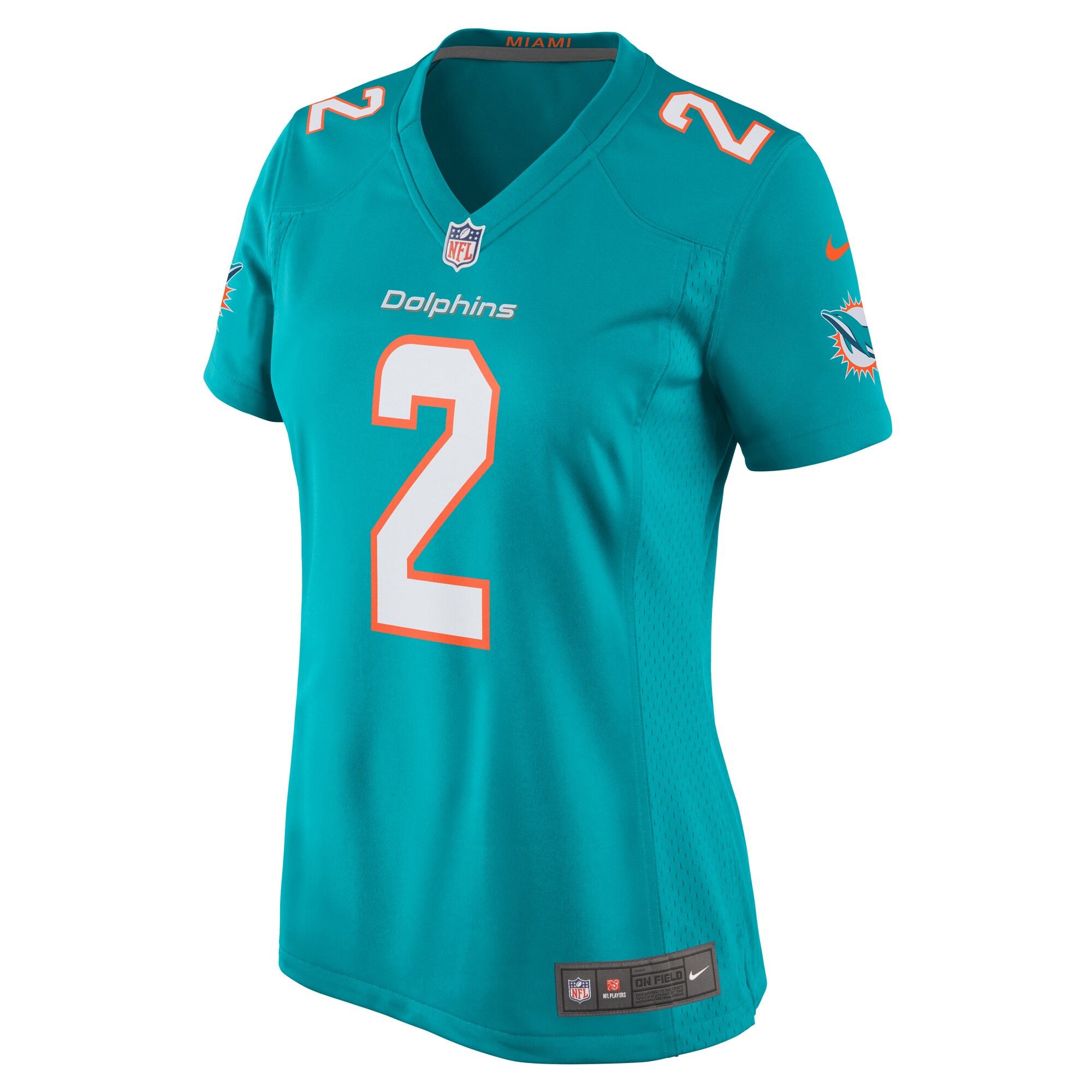 Bradley Chubb Miami Dolphins Nike Women’s Game Player Jersey – Aqua Clowdercats
