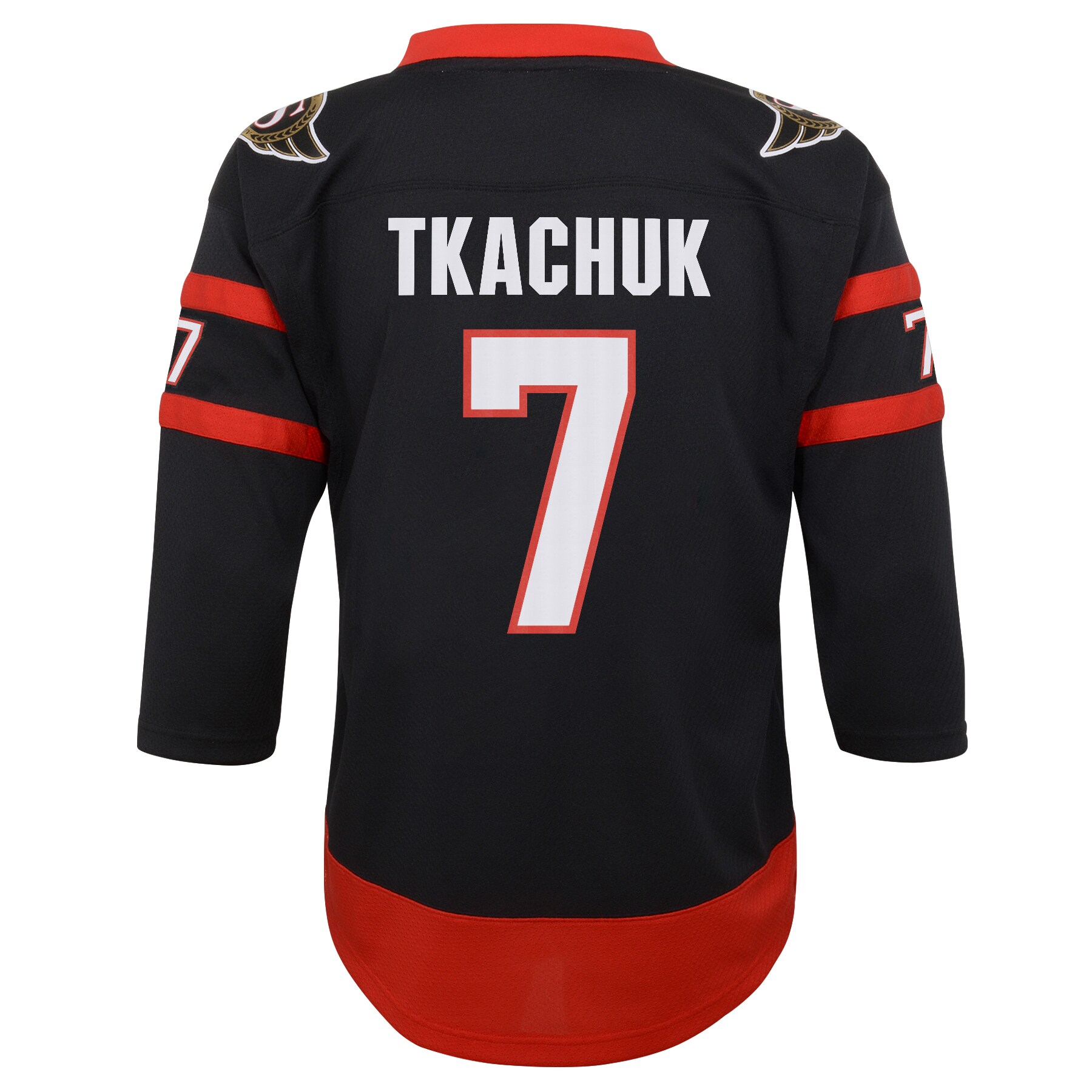 Brady Tkachuk Ottawa Senators Youth 2020/21 Home Replica Player Jersey – Black Clowdercats