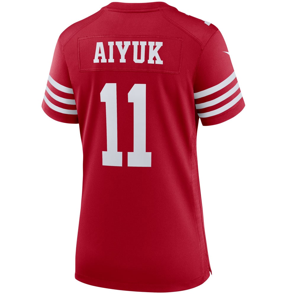 Brandon Aiyuk San Francisco 49ers Nike Women’s Player Jersey – Scarlet Clowdercats