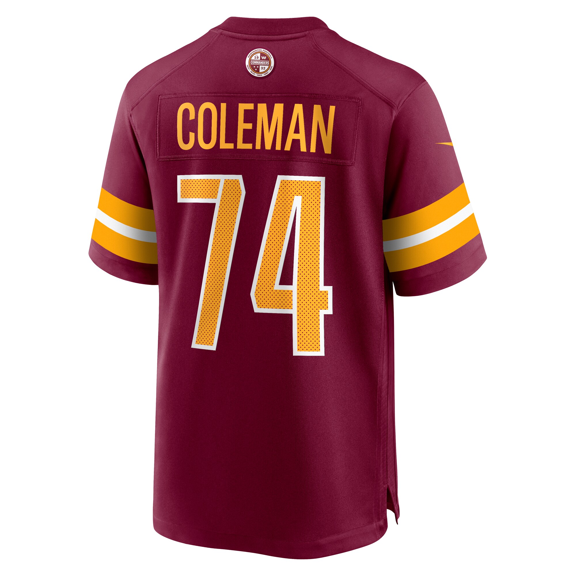 Brandon Coleman Washington Commanders Nike Game Jersey – Burgundy Clowdercats