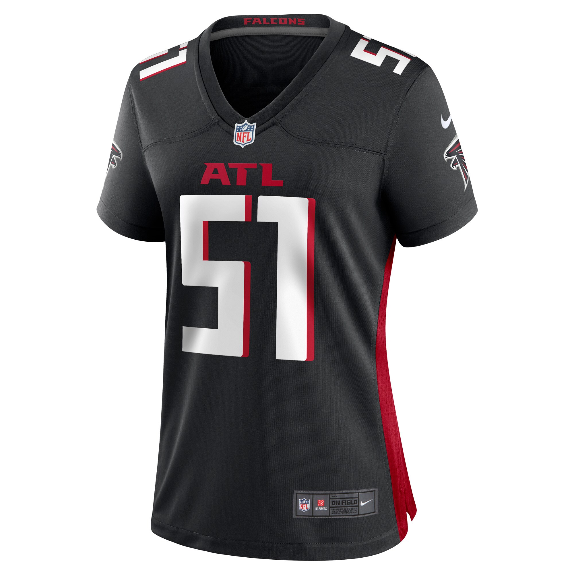 Brandon Copeland Atlanta Falcons Nike Women’s Game Player Jersey – Black Clowdercats
