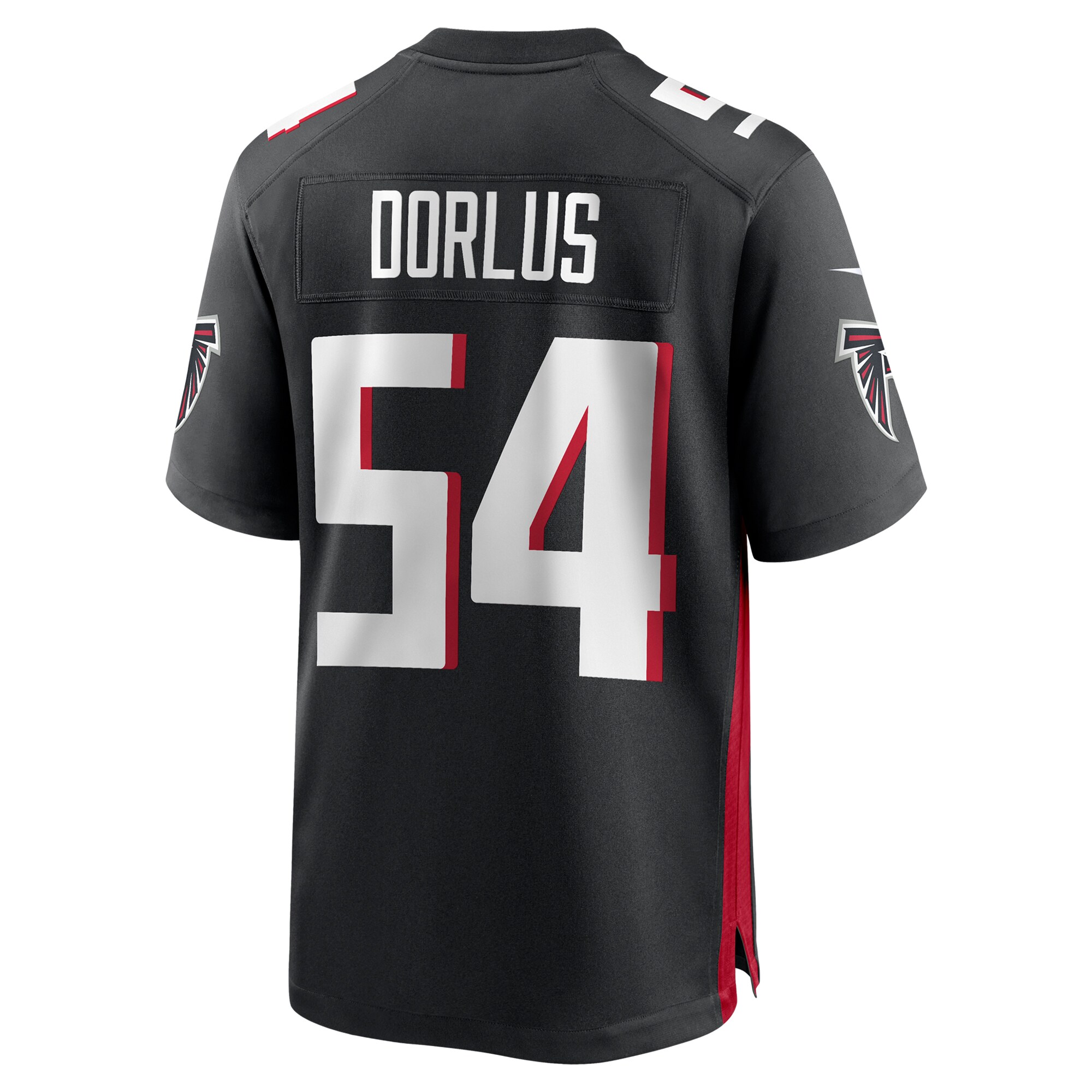 Brandon Dorlus Atlanta Falcons Nike Team Game Jersey – Black Clowdercats