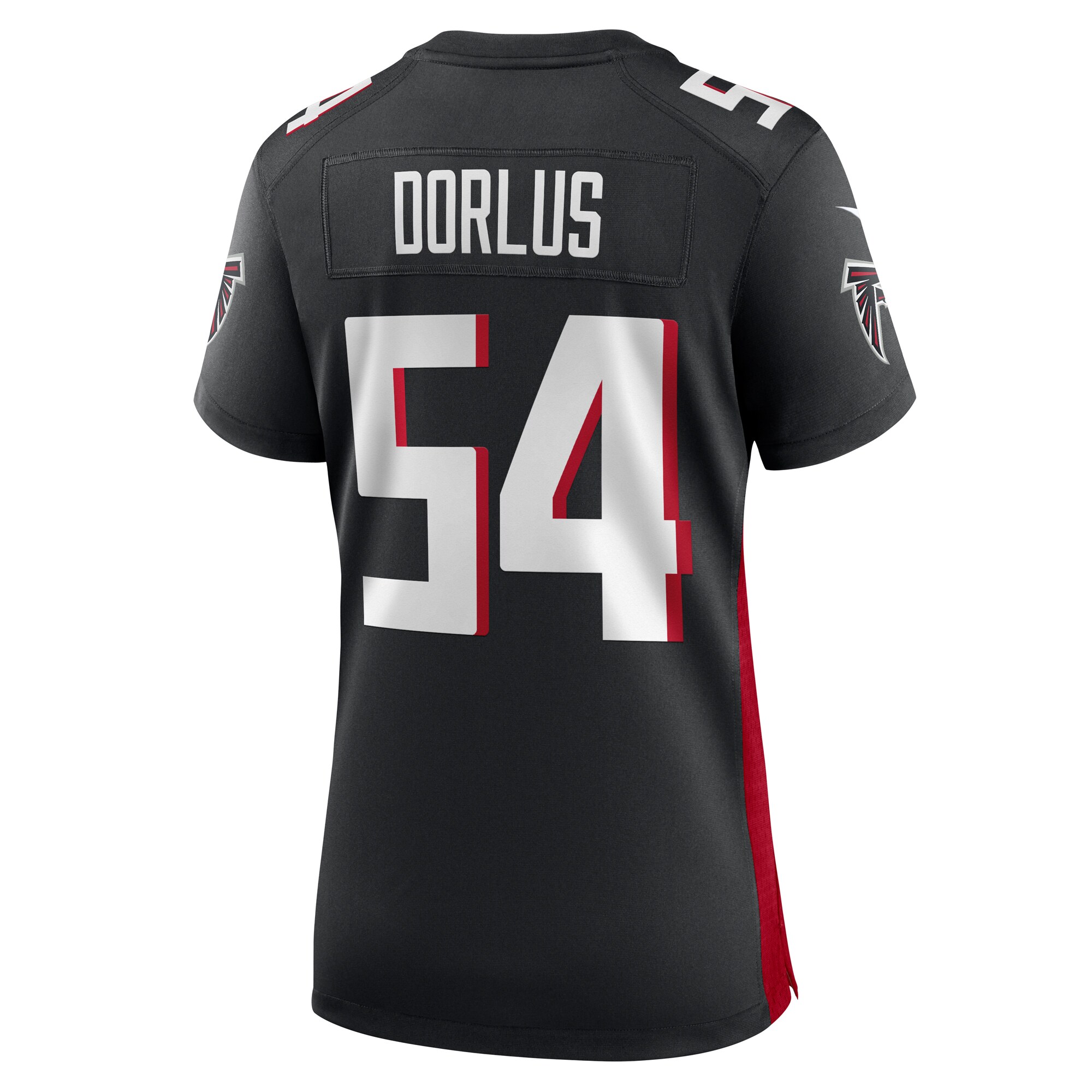 Brandon Dorlus Atlanta Falcons Nike Women’s Game Jersey – Black Clowdercats