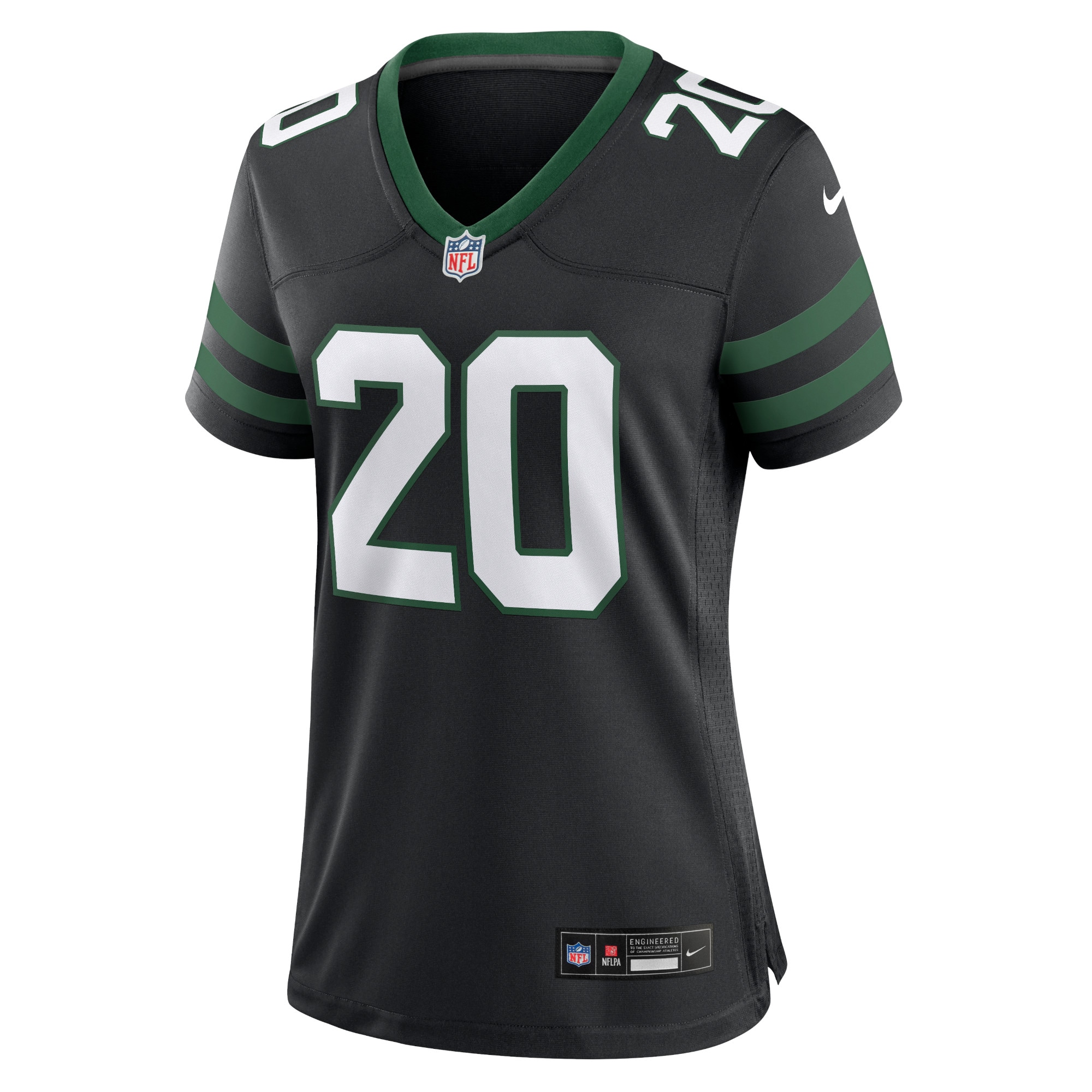 Breece Hall New York Jets Nike Women’s Alternate Game Jersey – Legacy Black Clowdercats