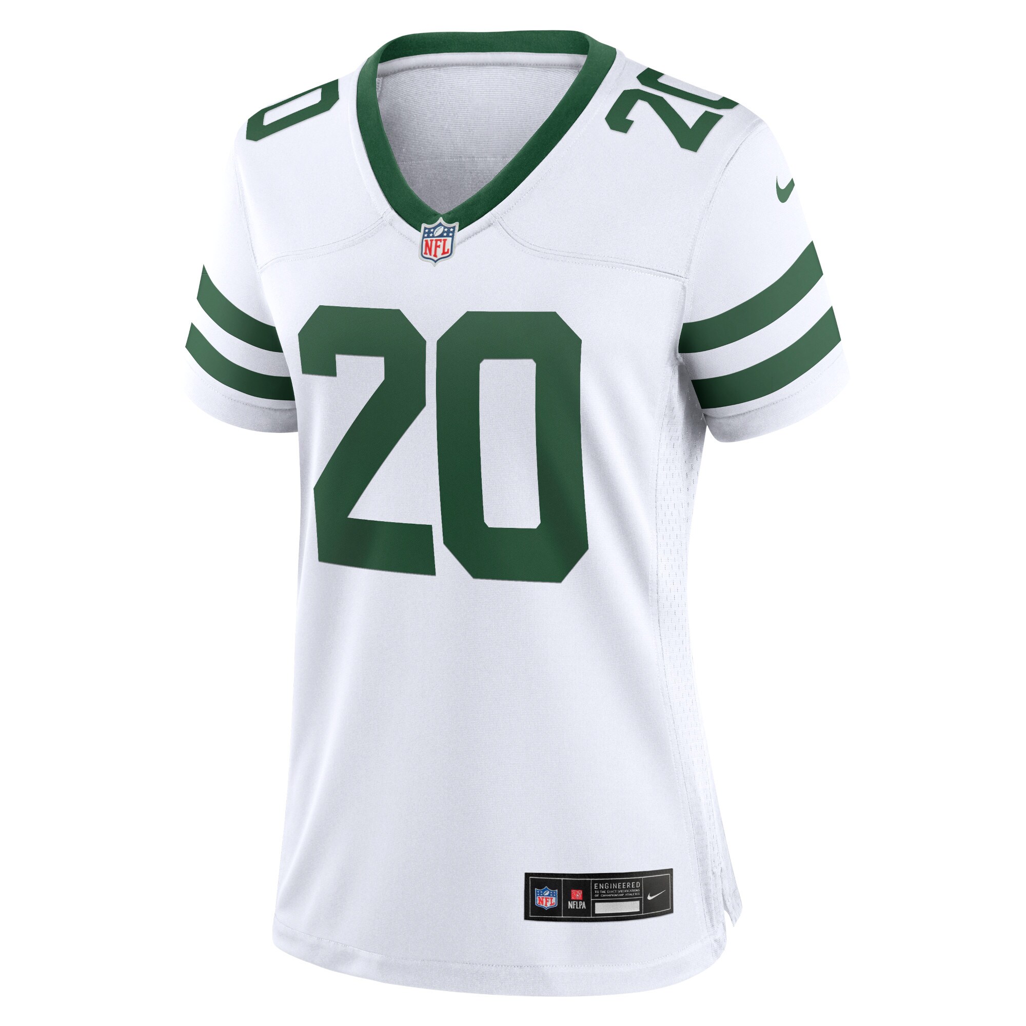 Breece Hall New York Jets Nike Women’s Game Jersey – Legacy White Clowdercats